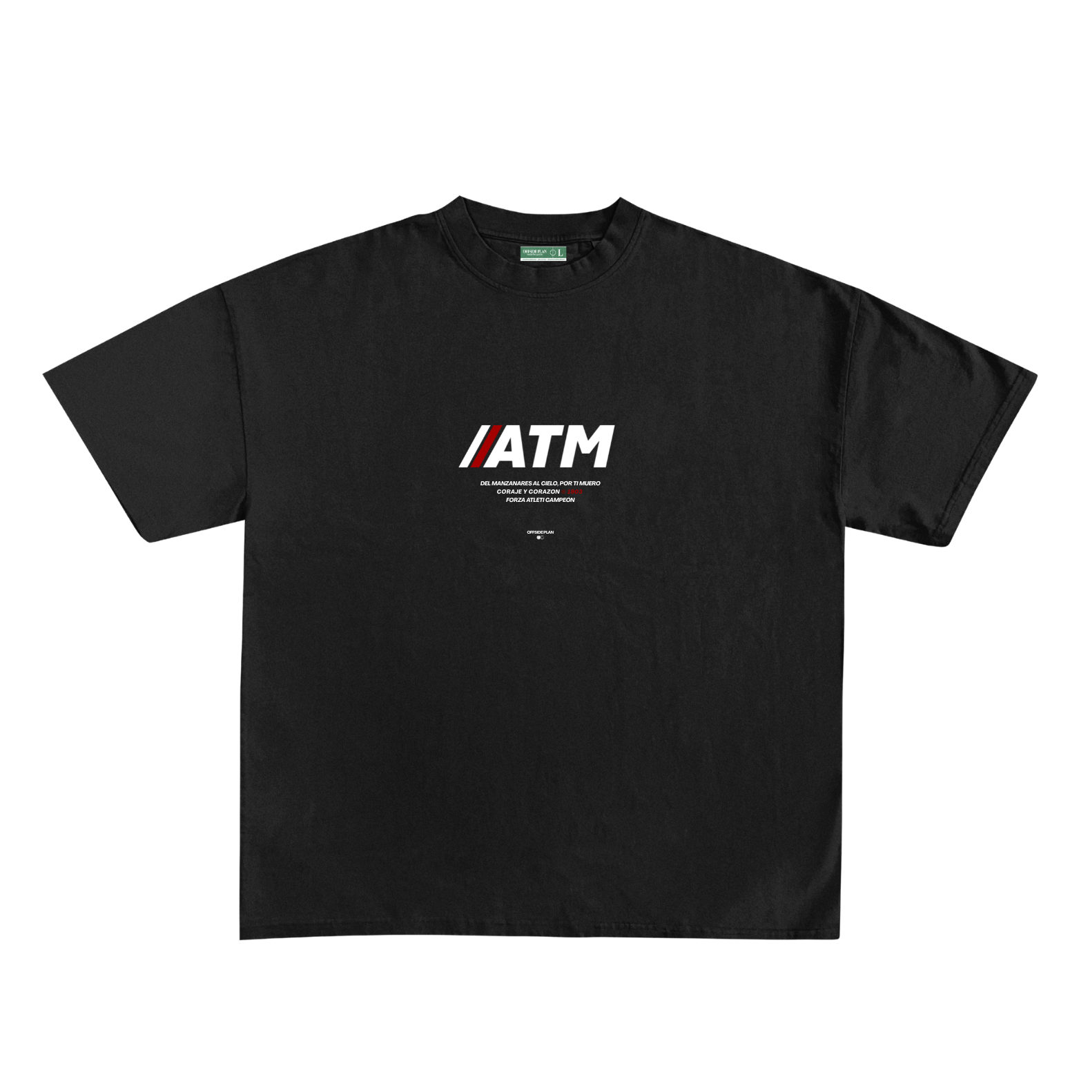 Camiseta "ATM SPORT RACE"- Negra