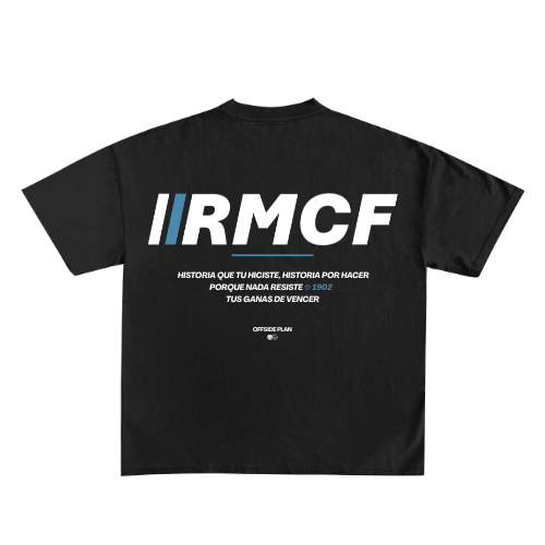 Camiseta "RMCF SPORT RACE" -Negra