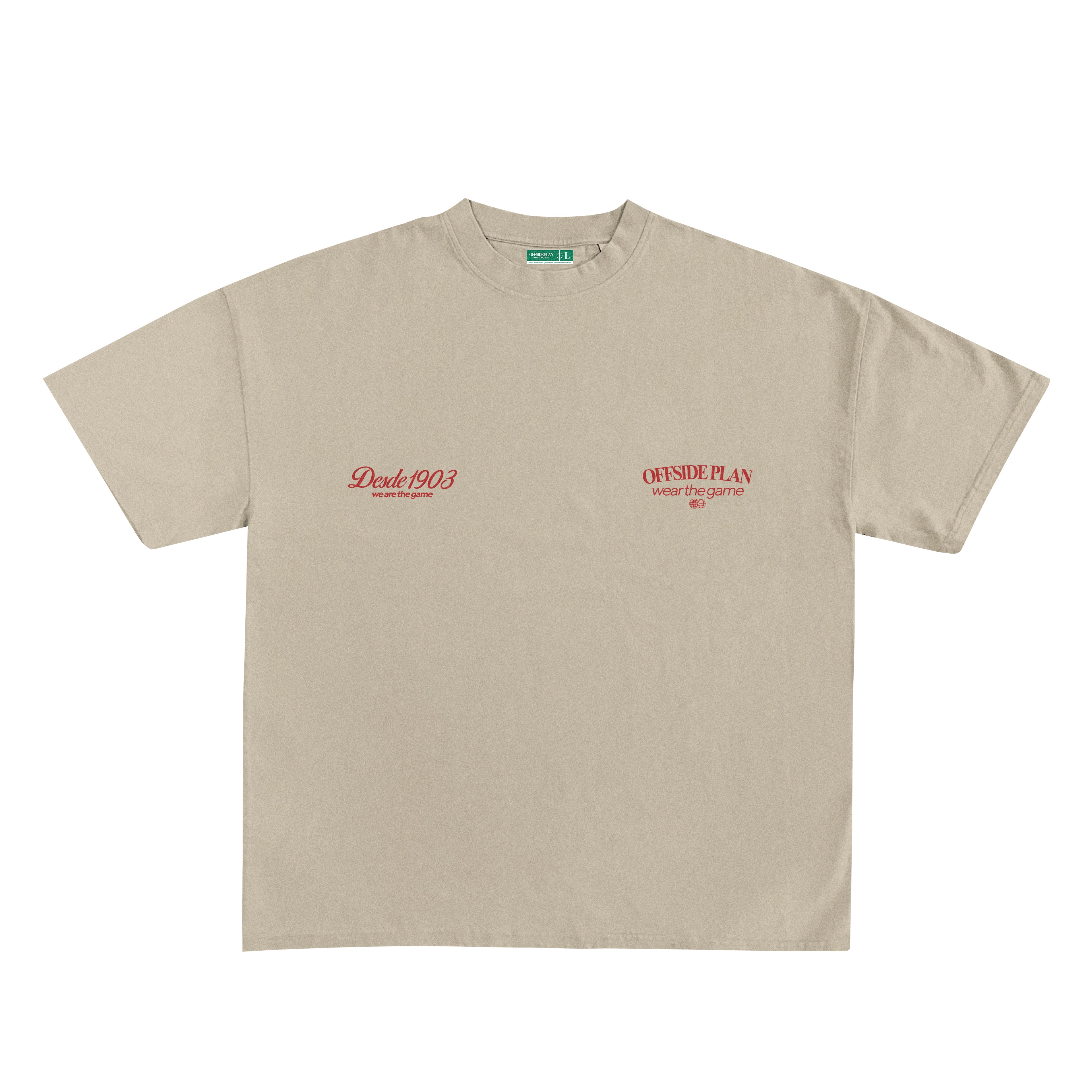 Camiseta "Donde arde el corazón"- Sand