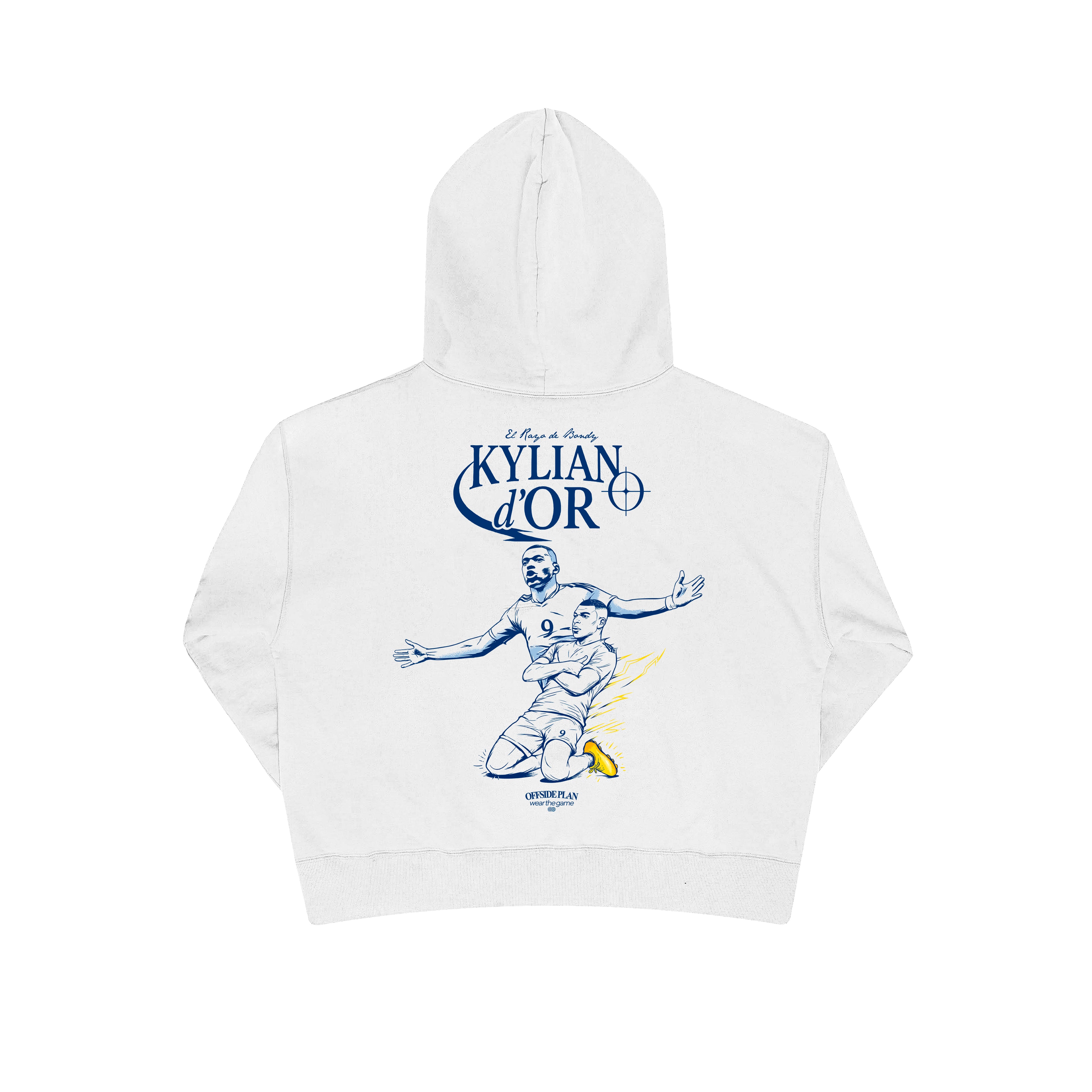 Sudadera "Kylian D'Or" - Blanco