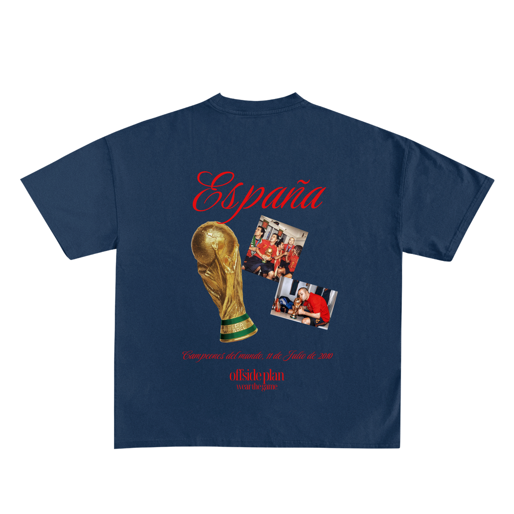 Camiseta "Debí tirar más fotos" - Azul Marina