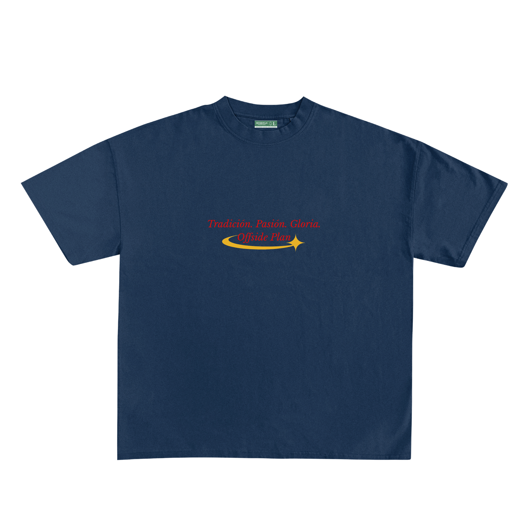 Camiseta "Campeones" - Azul Marino