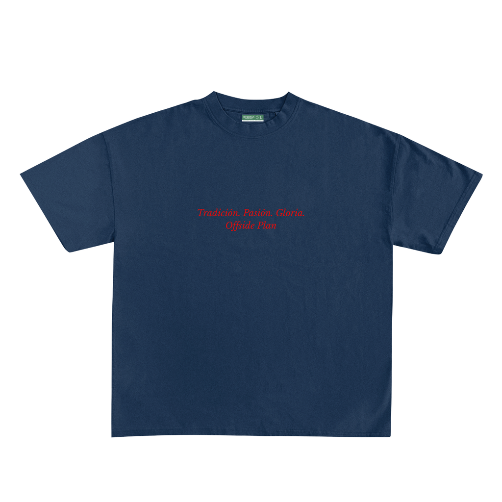 Camiseta "Campeones" - Azul Marino