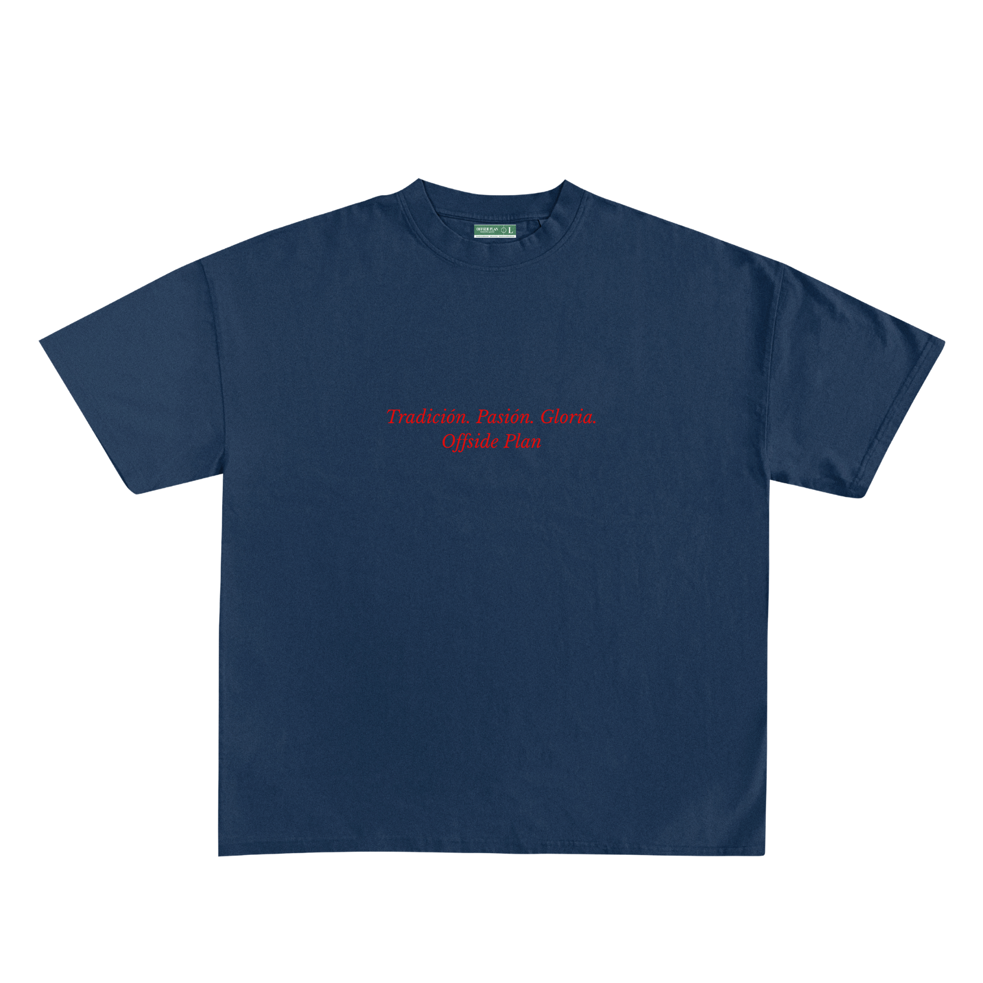 Camiseta "Campeones" - Azul Marino