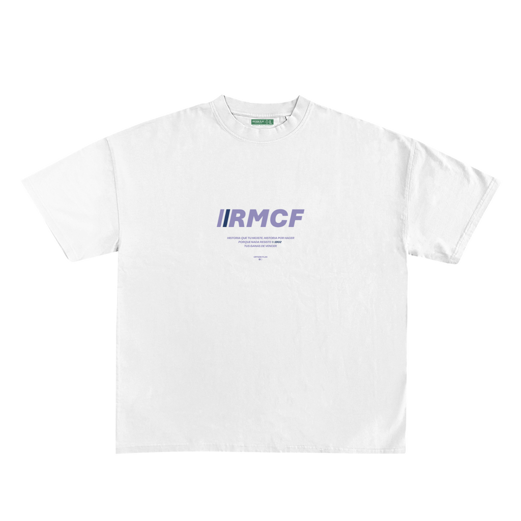 Camiseta "RMCF SPORT RACE" -Blanca