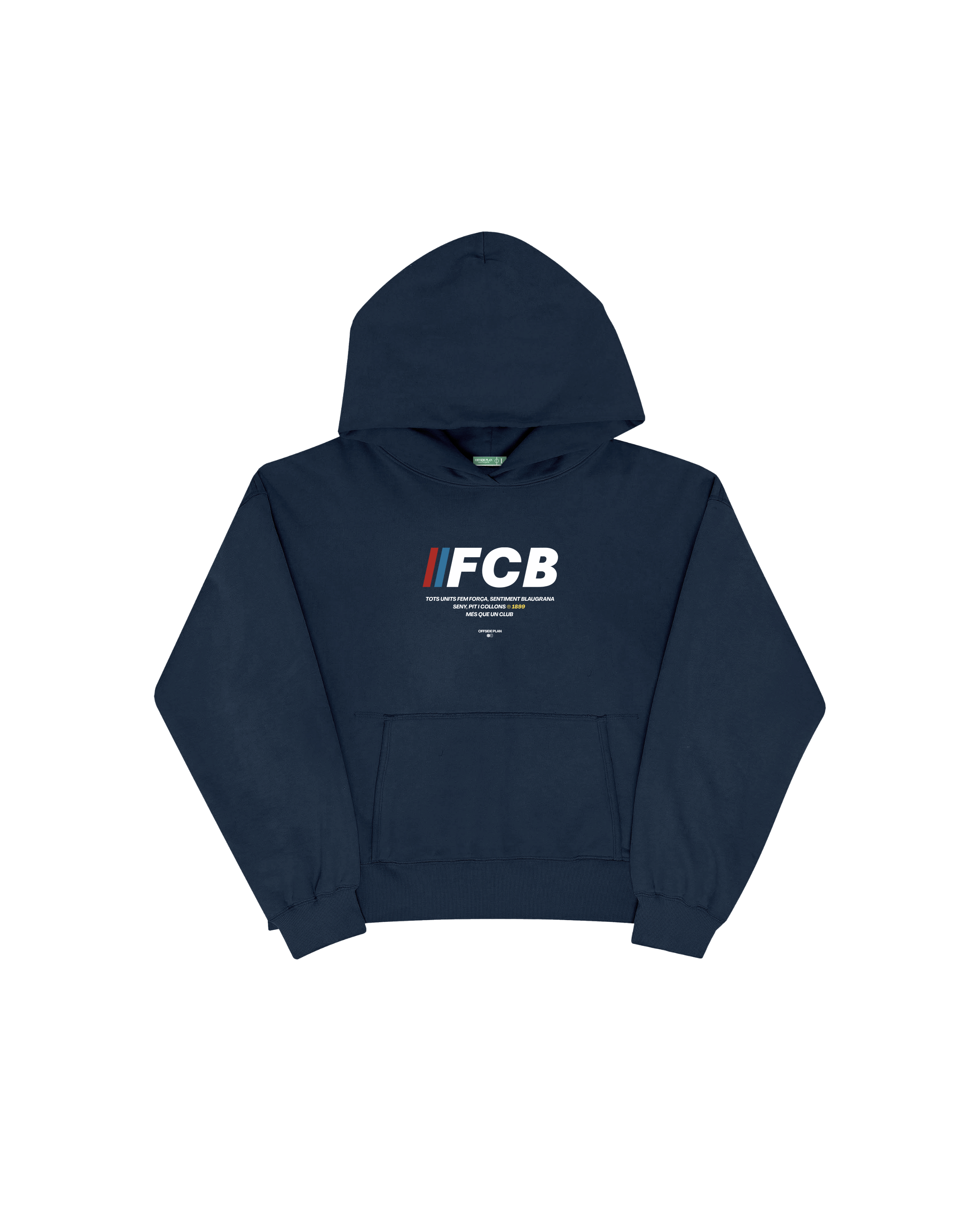 Sudadera "FCB RACE SPORT" -Azul Marino