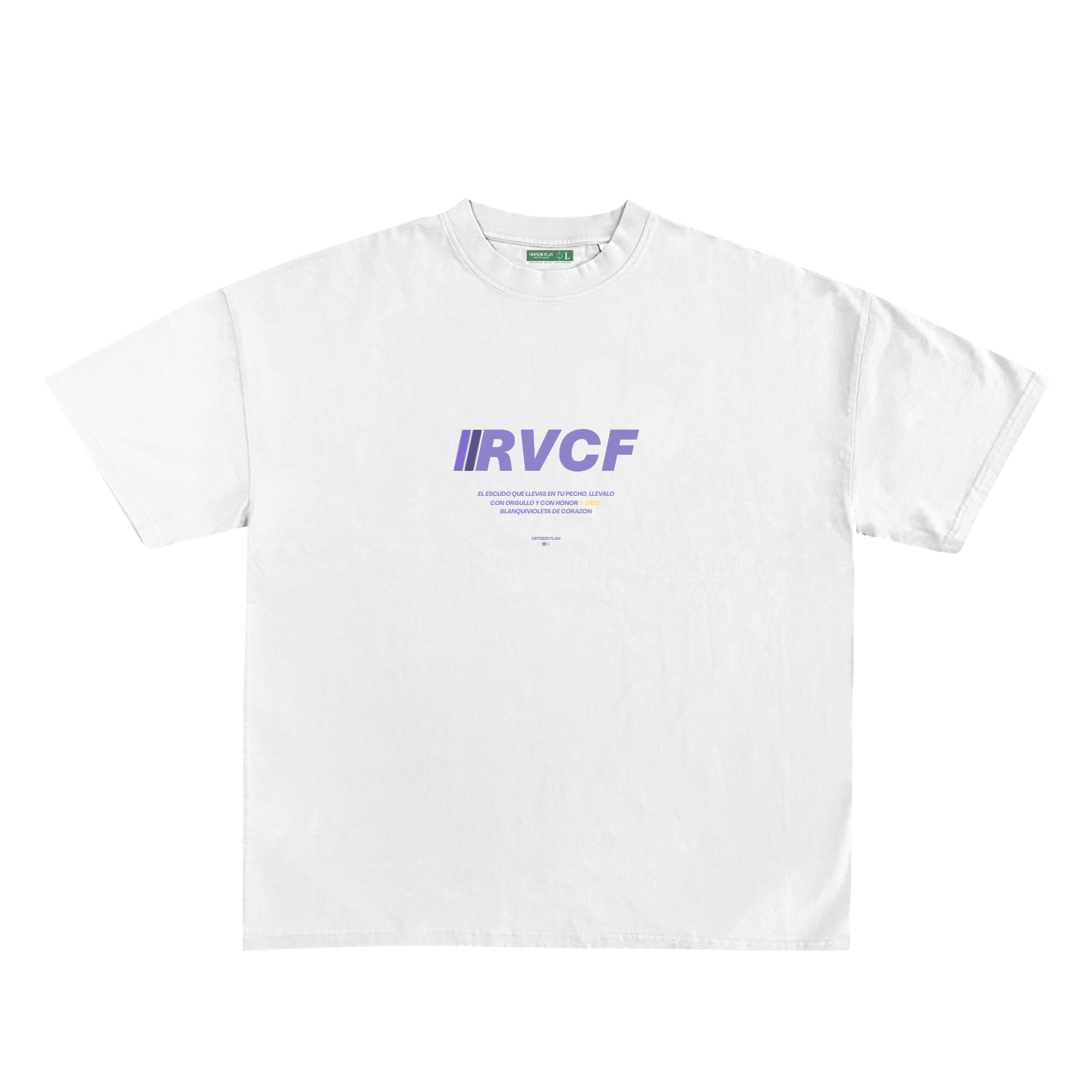 Camiseta "RVCF RACE SPORT"- Blanca