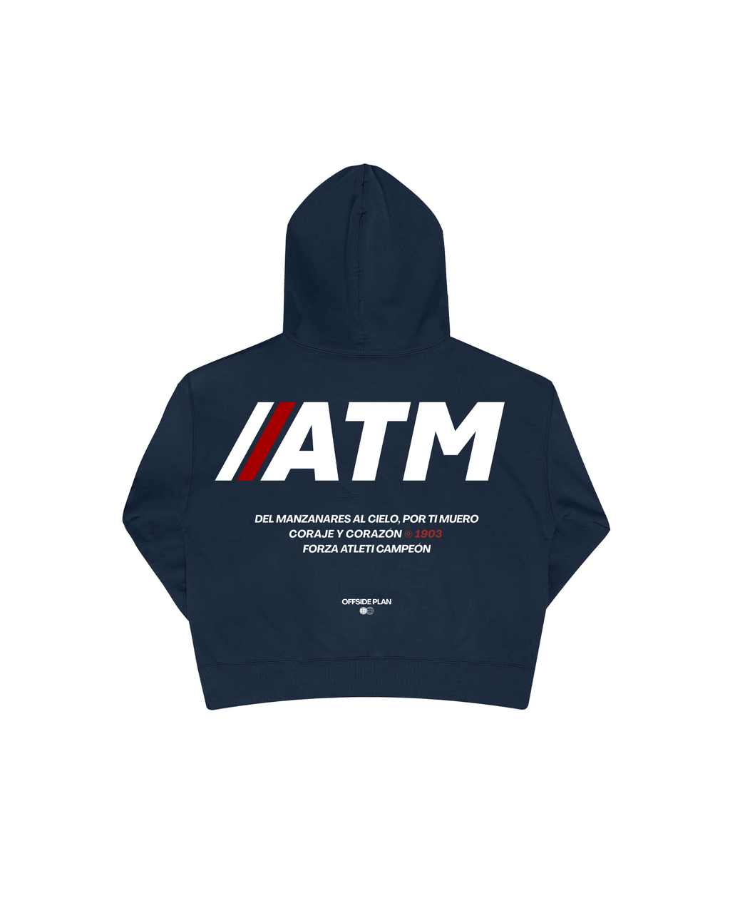 Sudadera "ATM SPORT RACE"- Azul marino