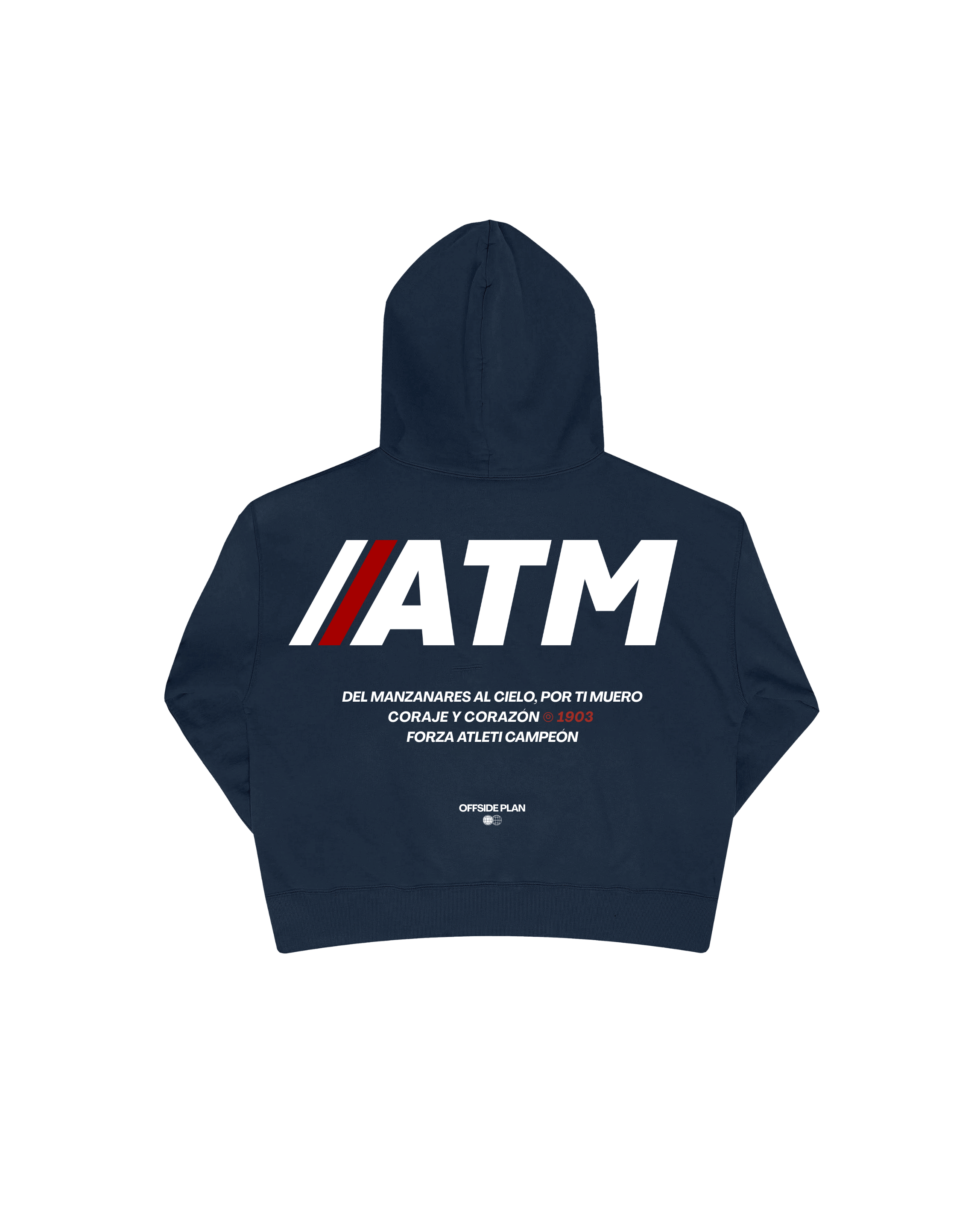 Sudadera "ATM SPORT RACE"- Azul marino
