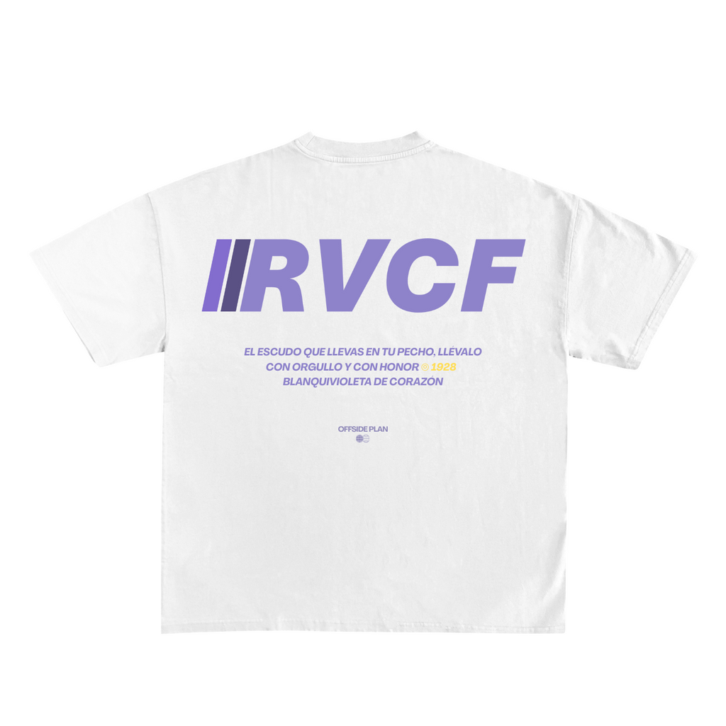Camiseta "RVCF RACE SPORT"- Blanca