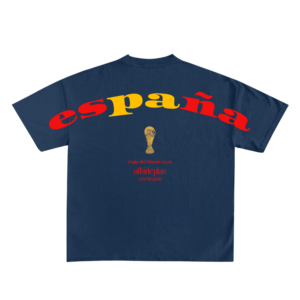Camiseta "España"- Azul Marina