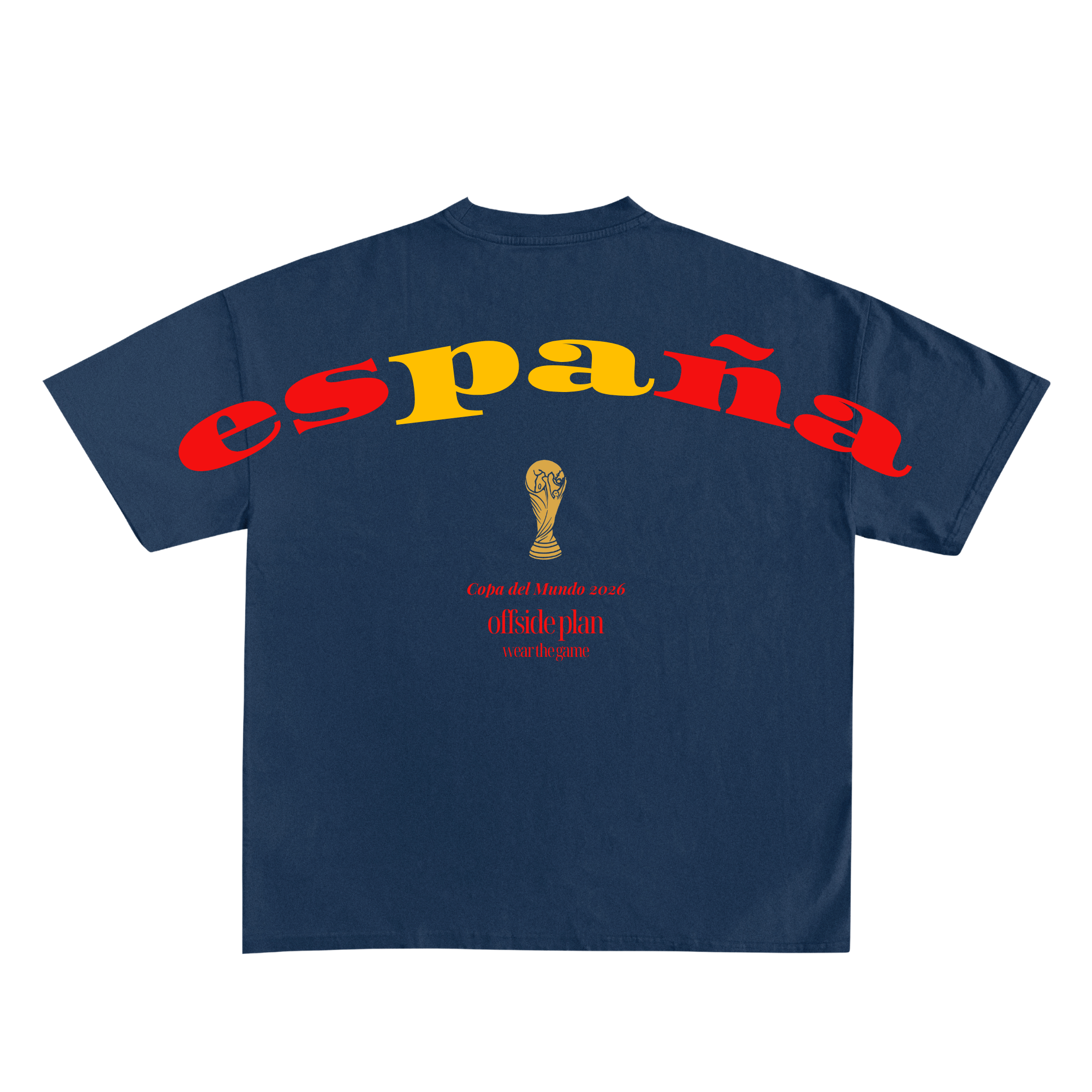 Camiseta "España"- Azul Marina