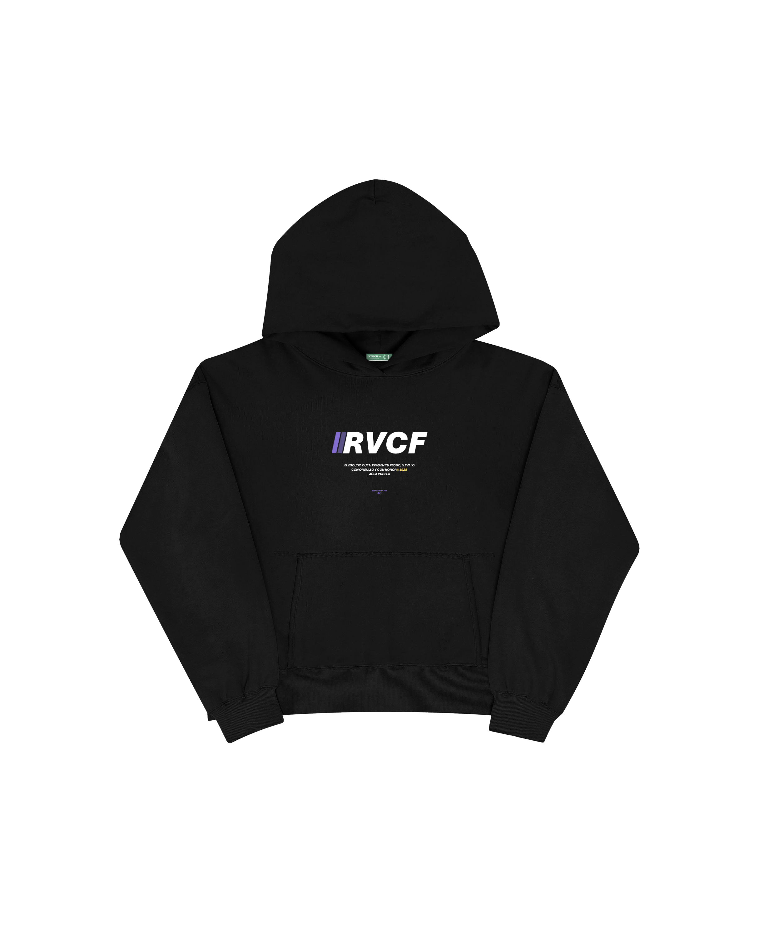 Sudadera "RVCF RACE SPORT"- Negra