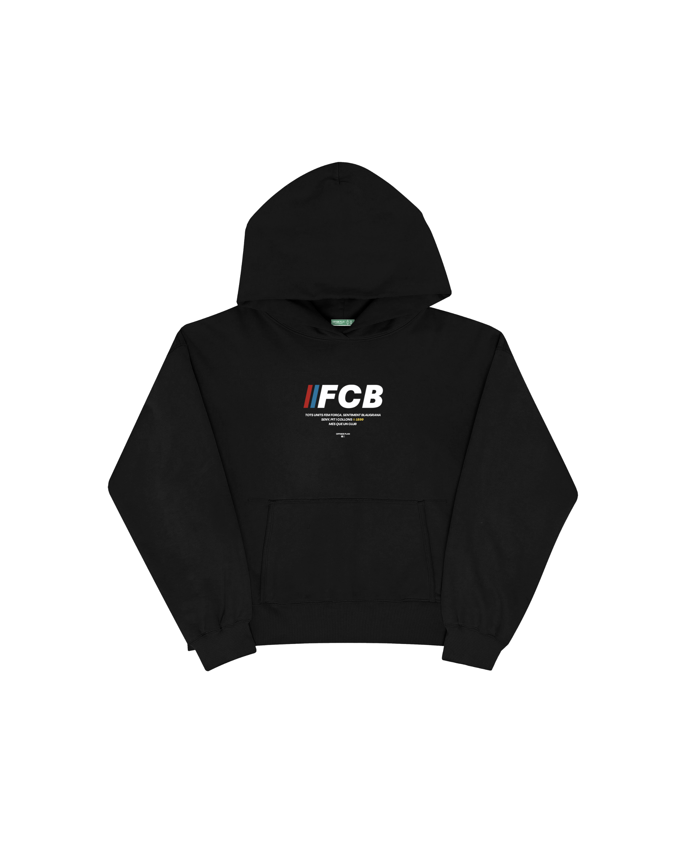 Sudadera "FCB RACE SPORT" -Negra