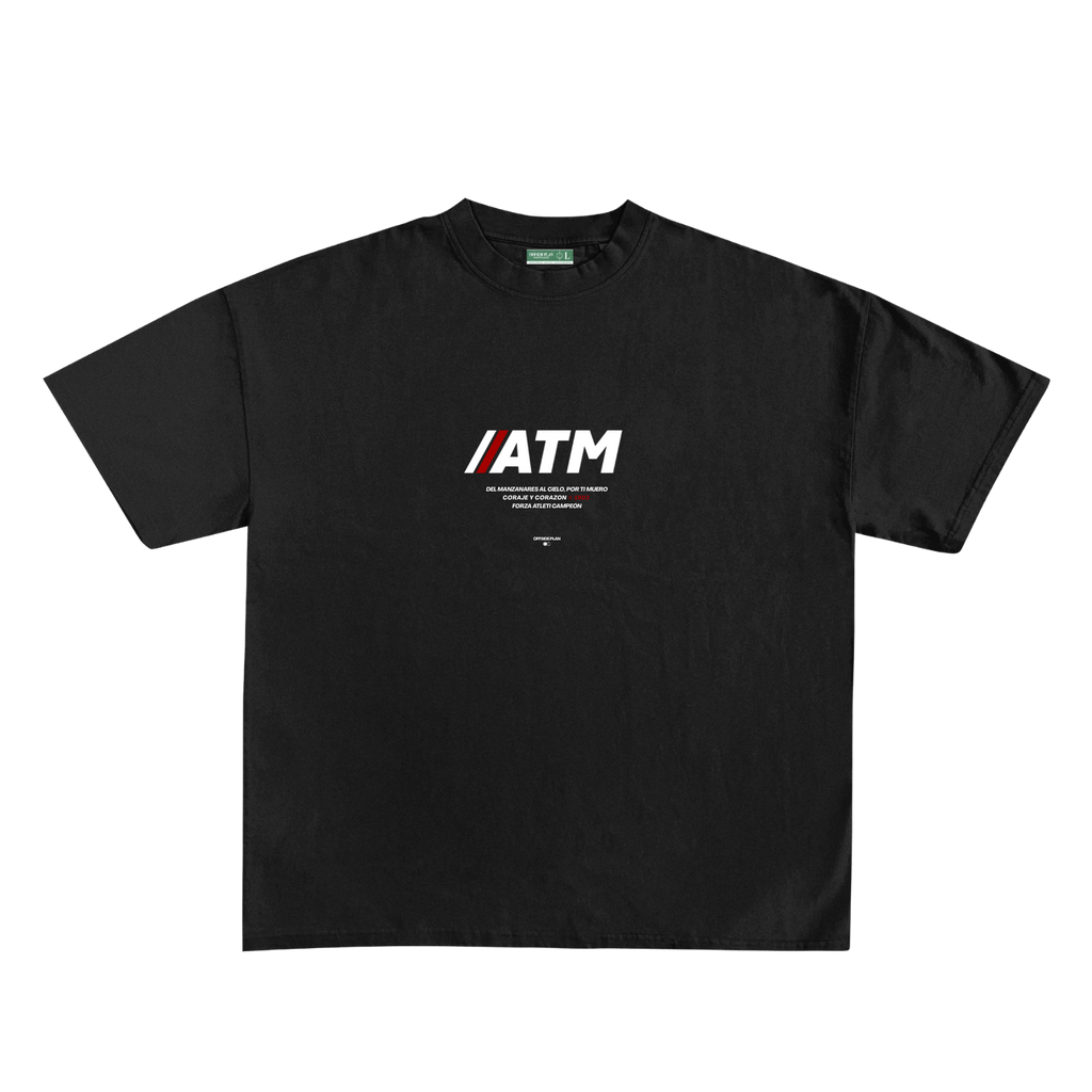 Camiseta "ATM SPORT RACE"- Negra