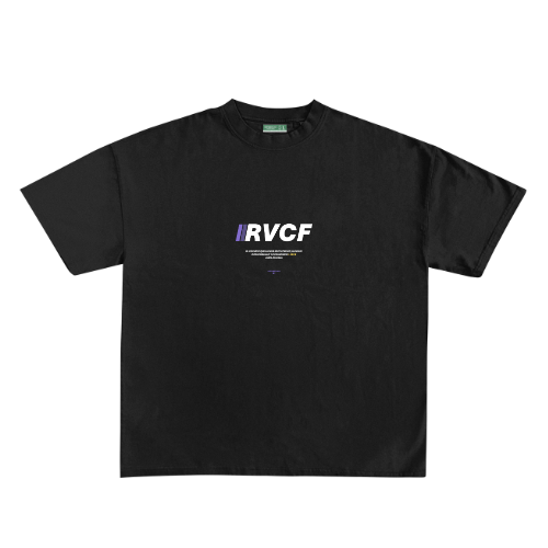 Camiseta "RVCF RACE SPORT"- Negra