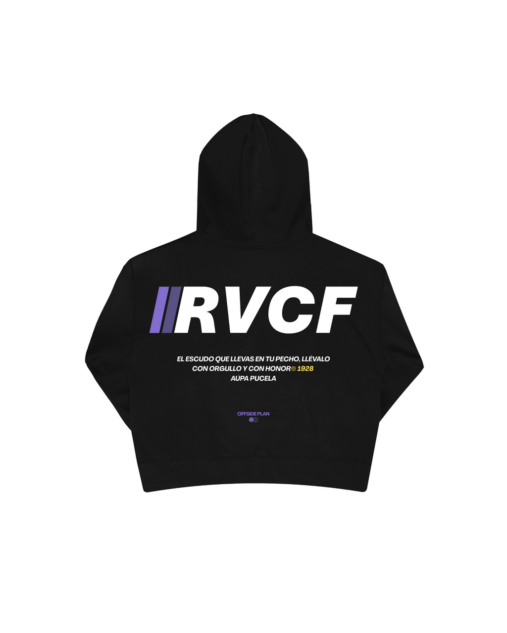 Sudadera "RVCF RACE SPORT"- Negra