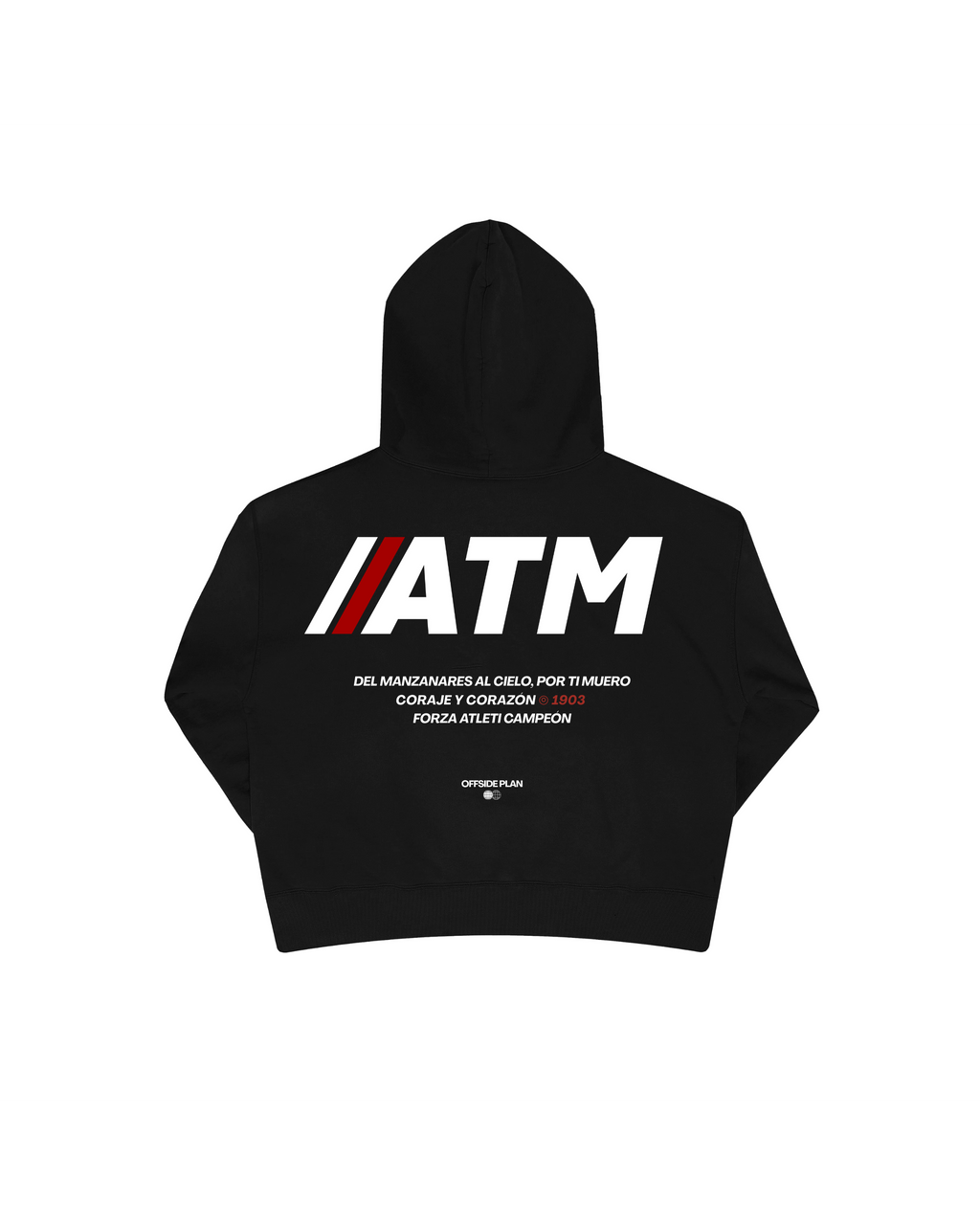 Sudadera "ATM SPORT RACE"- Negra