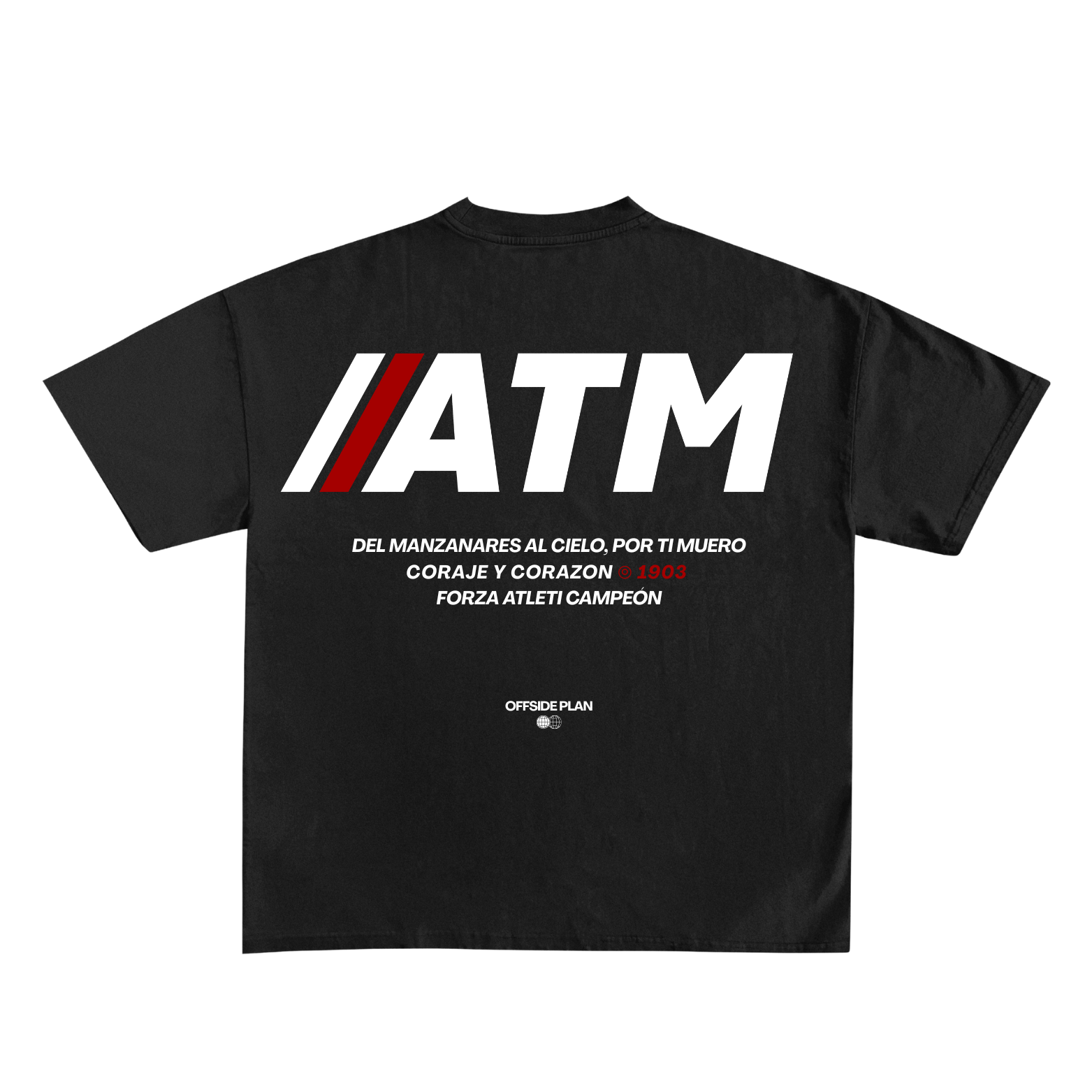 Camiseta "ATM SPORT RACE"- Negra