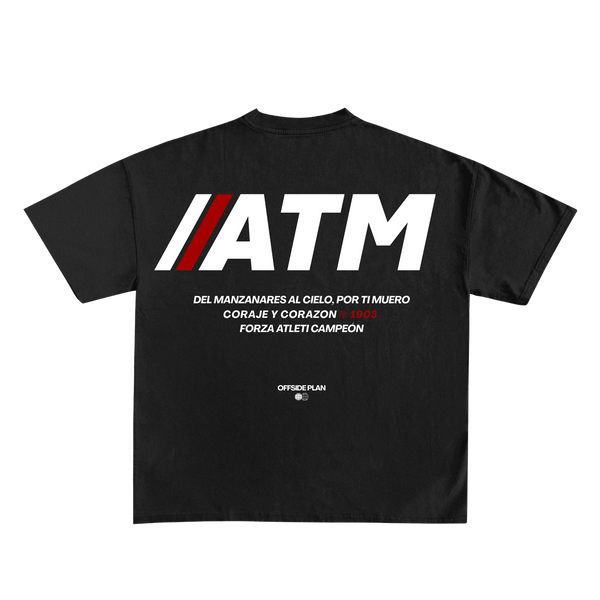 Camiseta "ATM SPORT RACE"- Negra