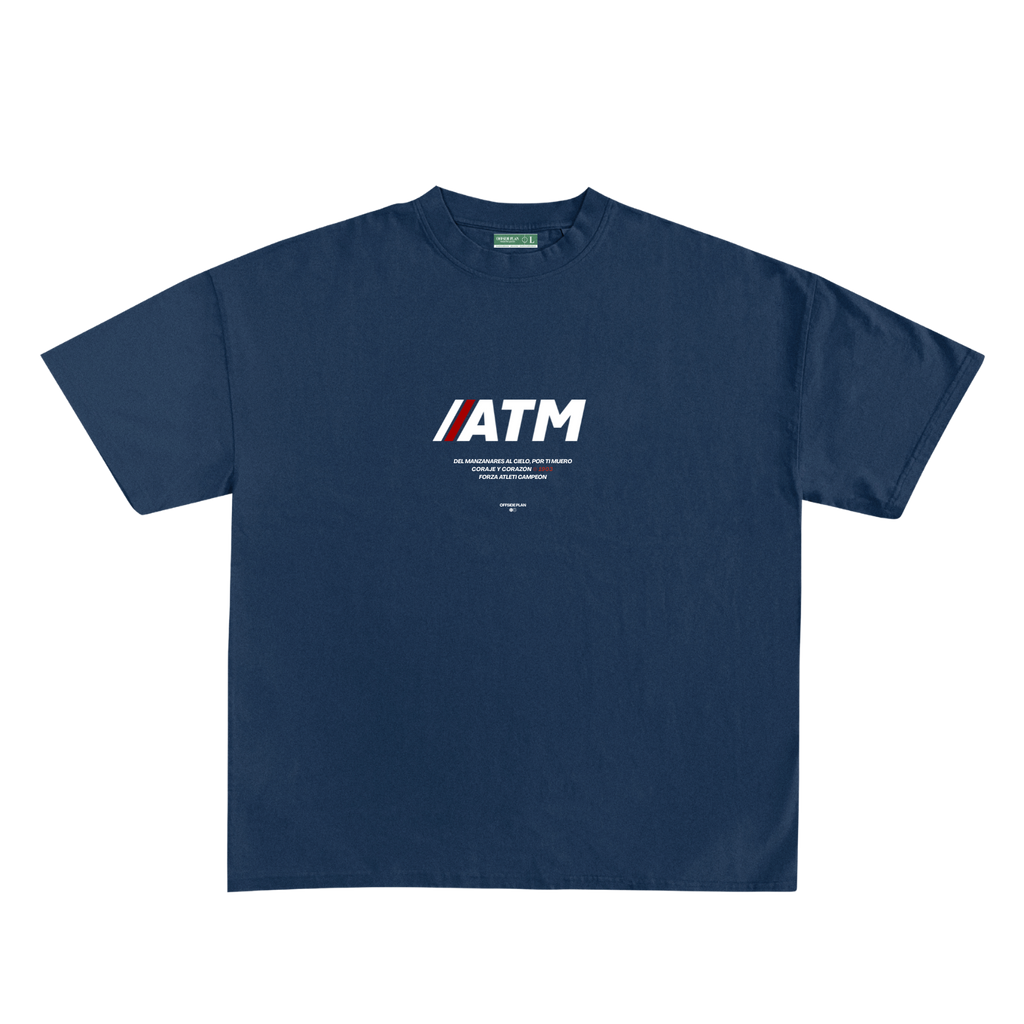 Camiseta "ATM SPORT RACE"- Azul Marino