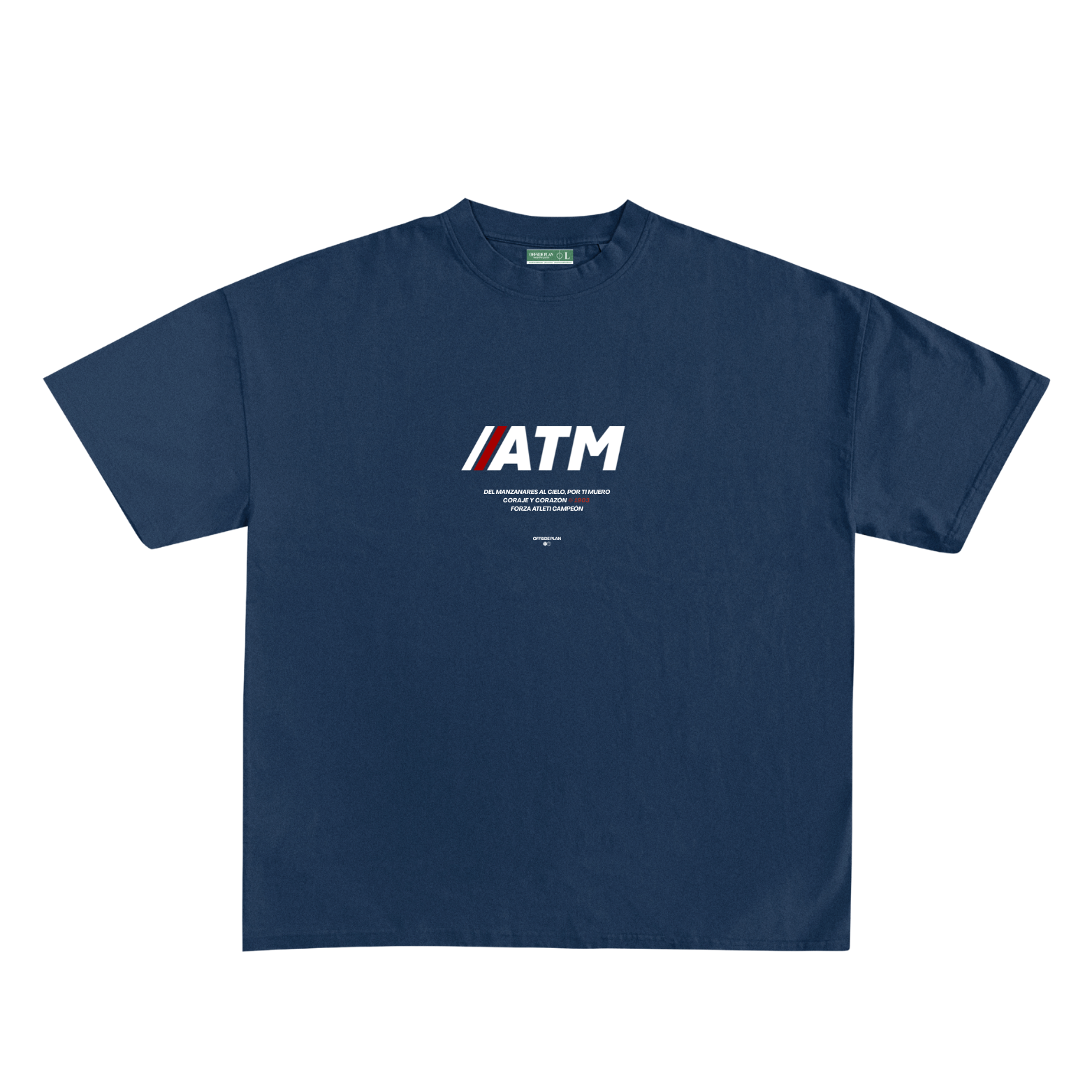 Camiseta "ATM SPORT RACE"- Azul Marino