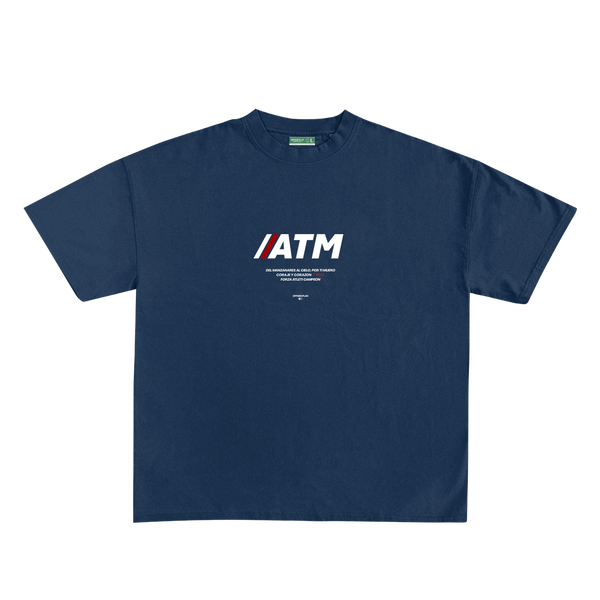 Camiseta "ATM SPORT RACE"- Azul Marino