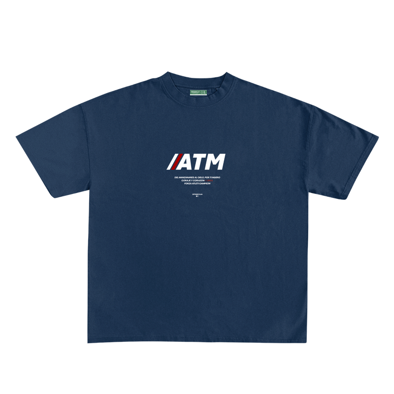 Camiseta "ATM SPORT RACE"- Azul Marino