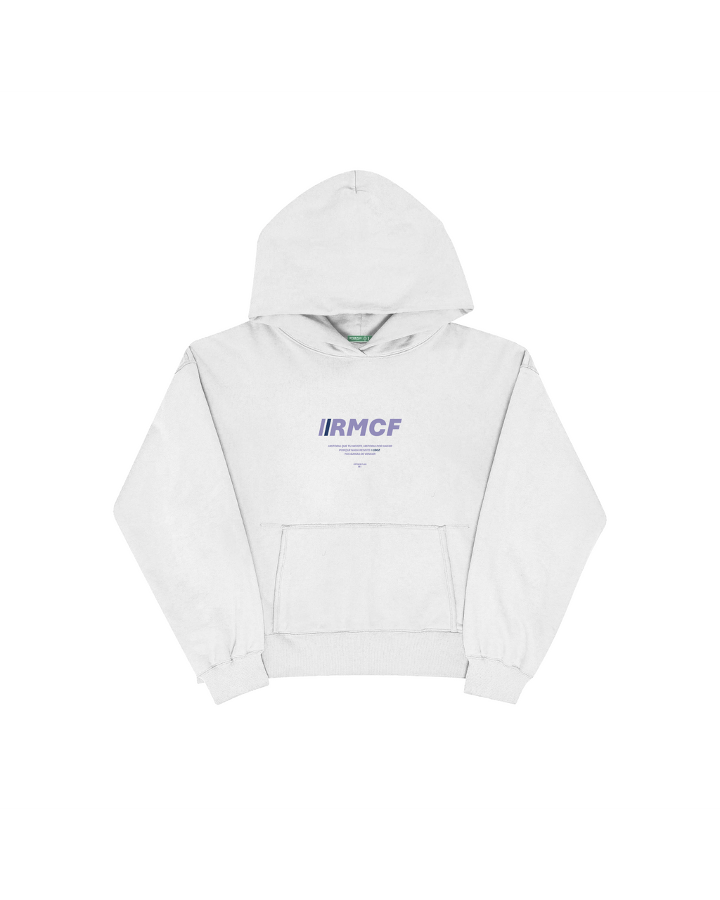 Sudadera "RMCF SPORT RACE" - Blanca