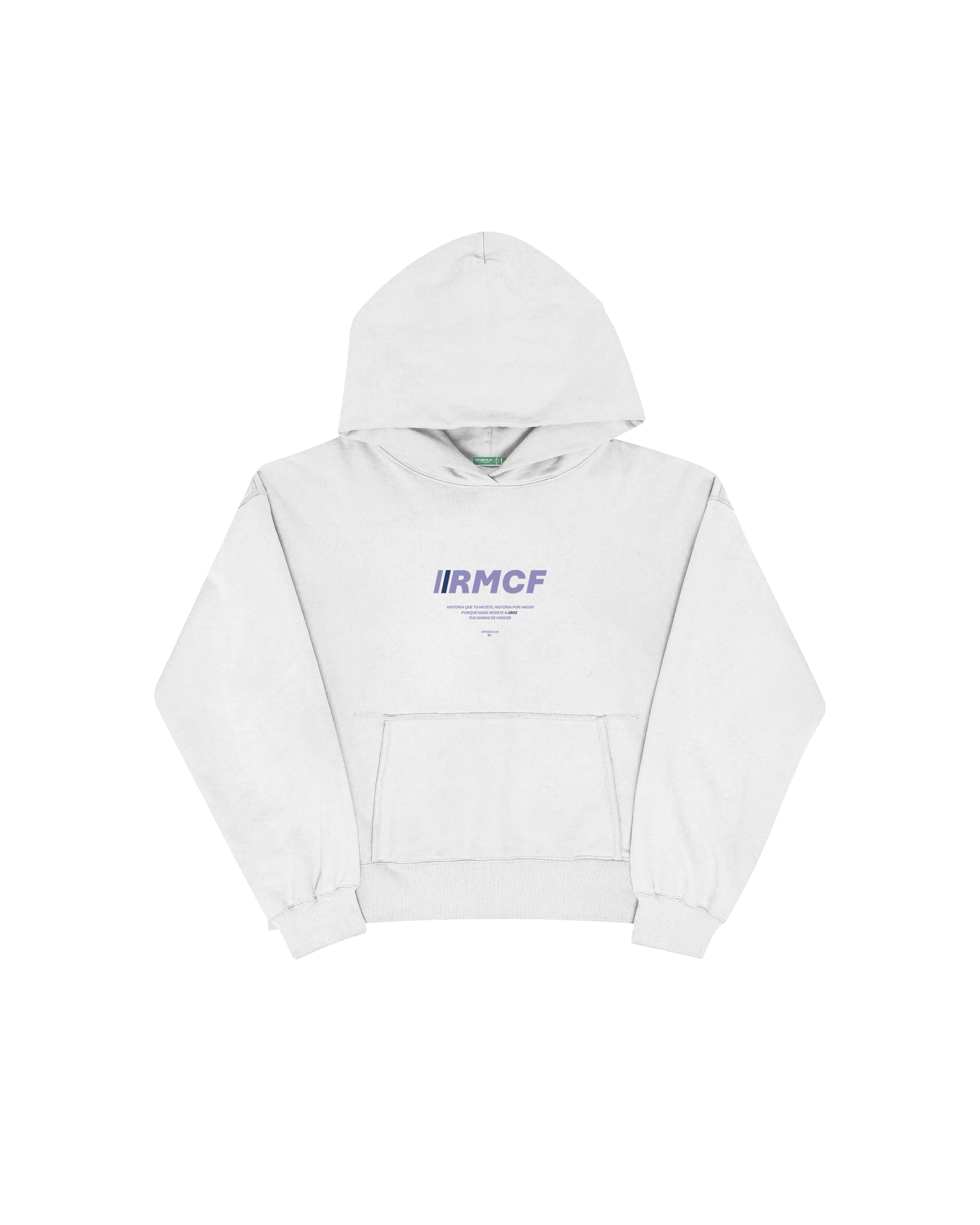 Sudadera "RMCF SPORT RACE" - Blanca