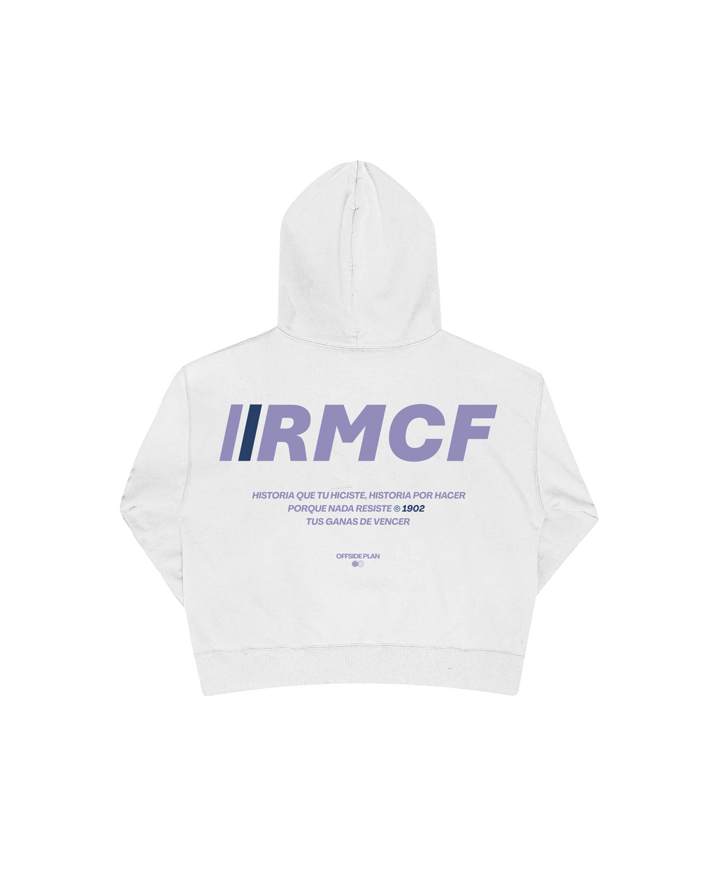 Sudadera "RMCF SPORT RACE" - Blanca