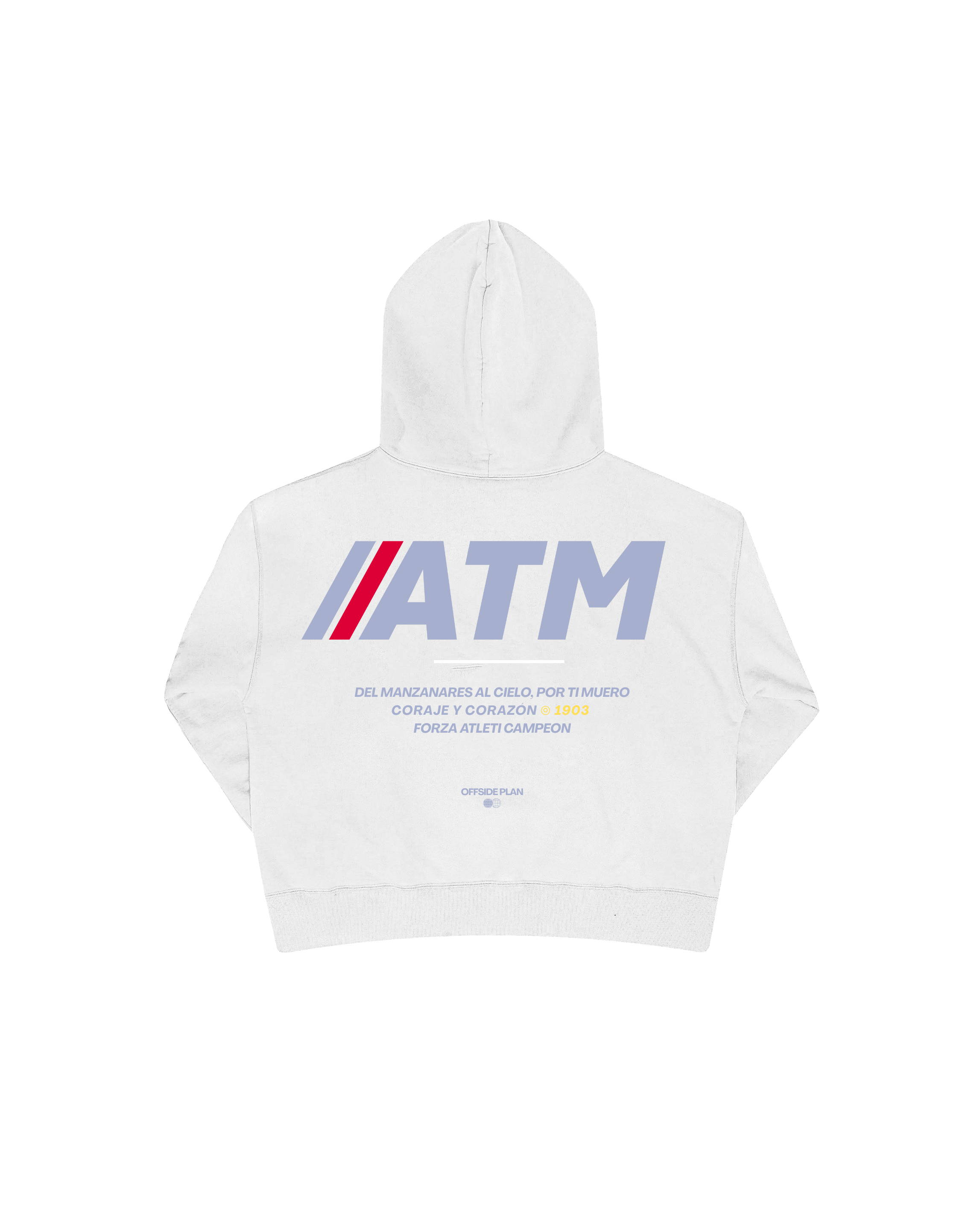Sudadera "ATM SPORT RACE"- Blanca