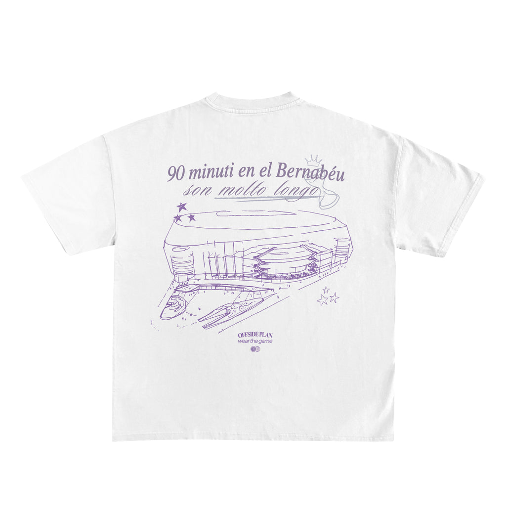 Camiseta "90 minuti" - Blanco