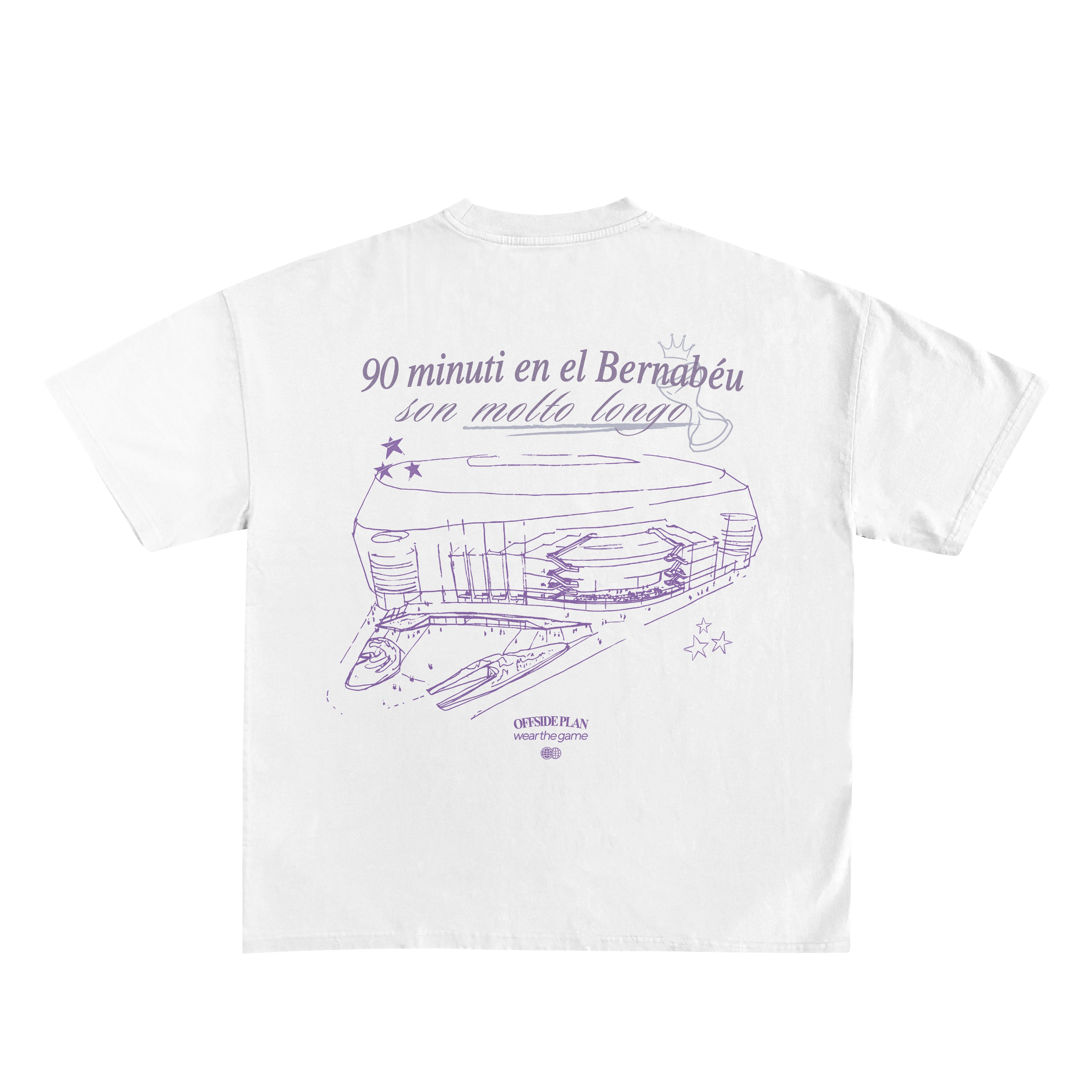 Camiseta "90 minuti" - Blanco