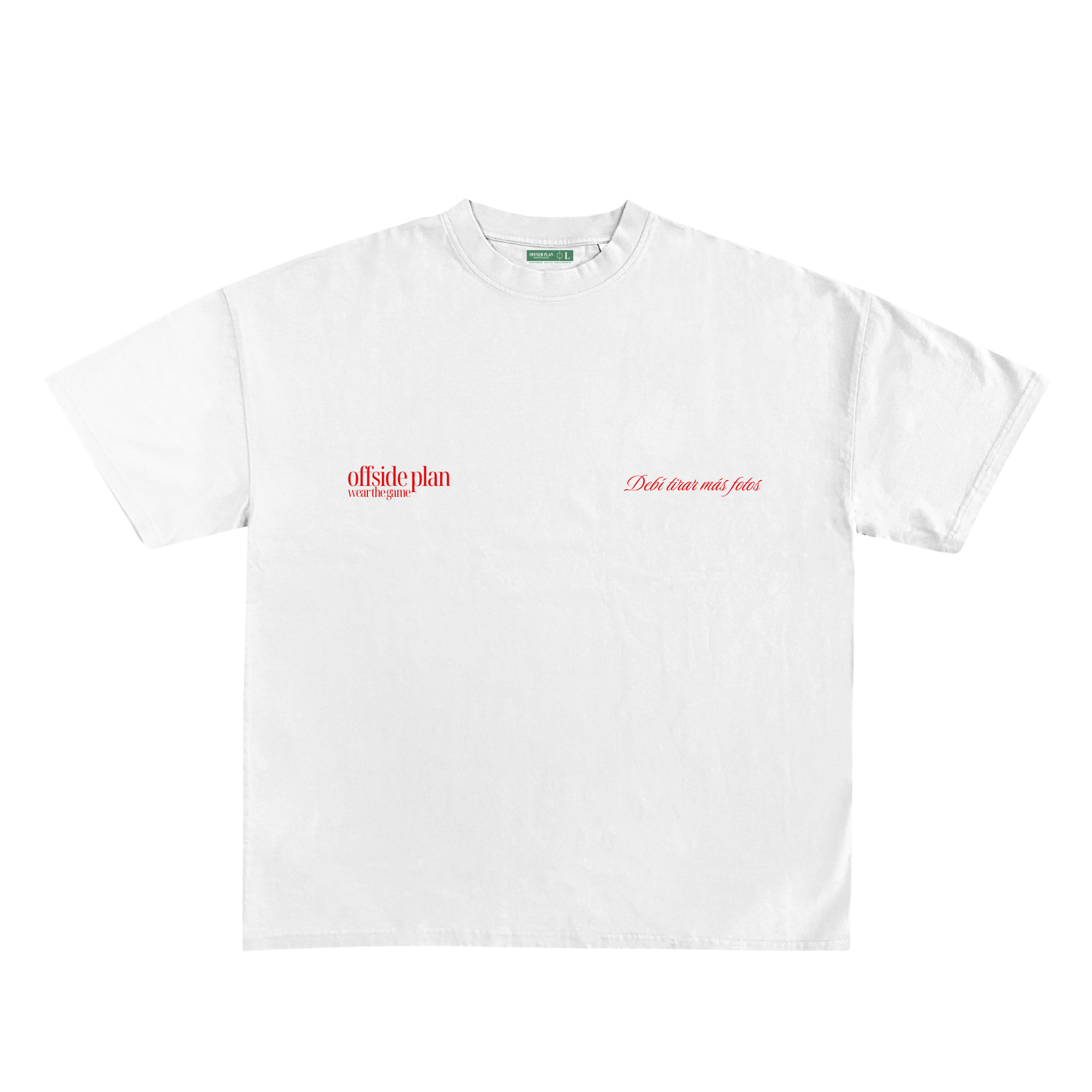 Camiseta "Debí tirar más fotos"