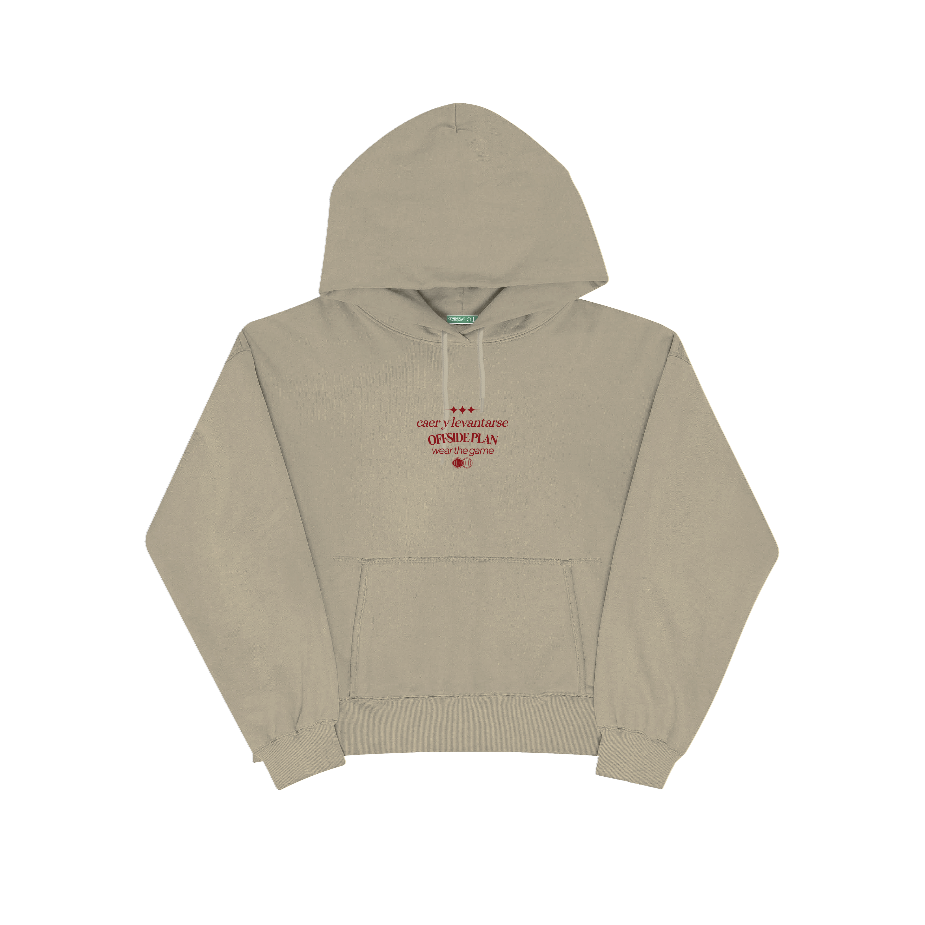 Sudadera "ME DA LA VIDA" - Sand