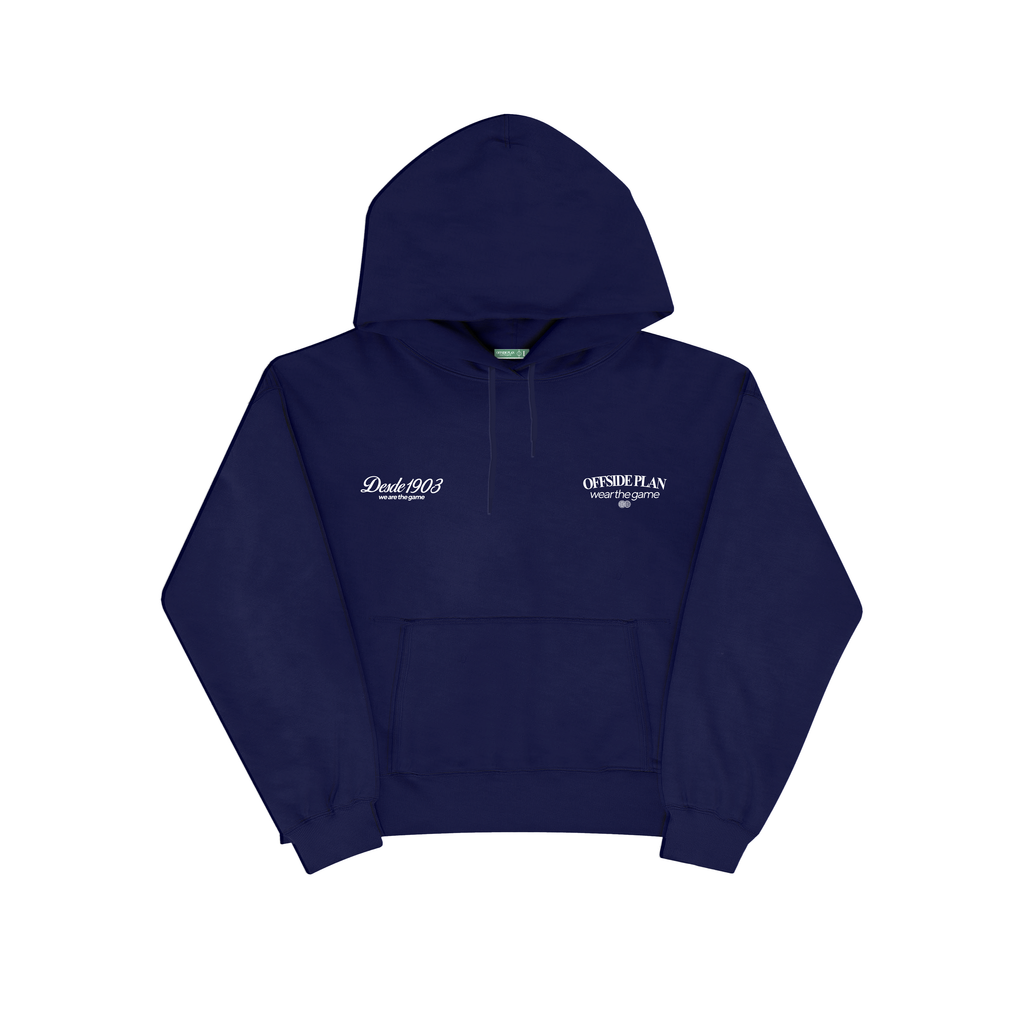 Sudadera "Donde el arde el corazón" - Azul Marino