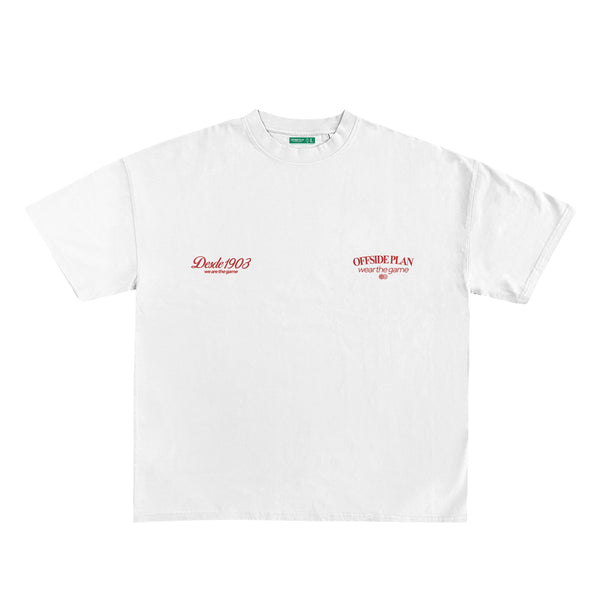 Camiseta "Donde arde el corazón"- Blanco