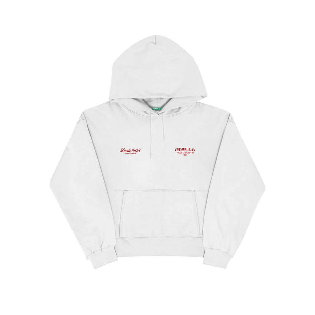 Sudadera "Donde el arde el corazón" - Blanco