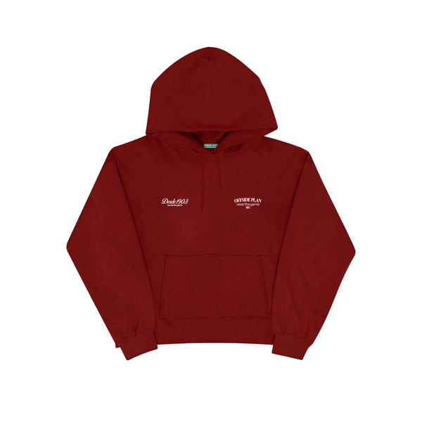 Sudadera "Donde el arde el corazón" - Granate