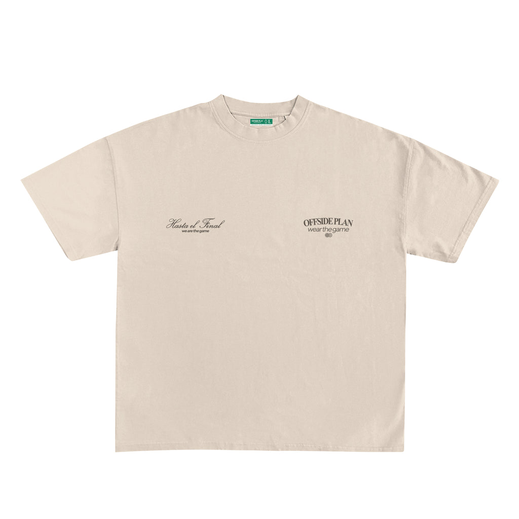 Camiseta "Nacidos para ganar" - Sand