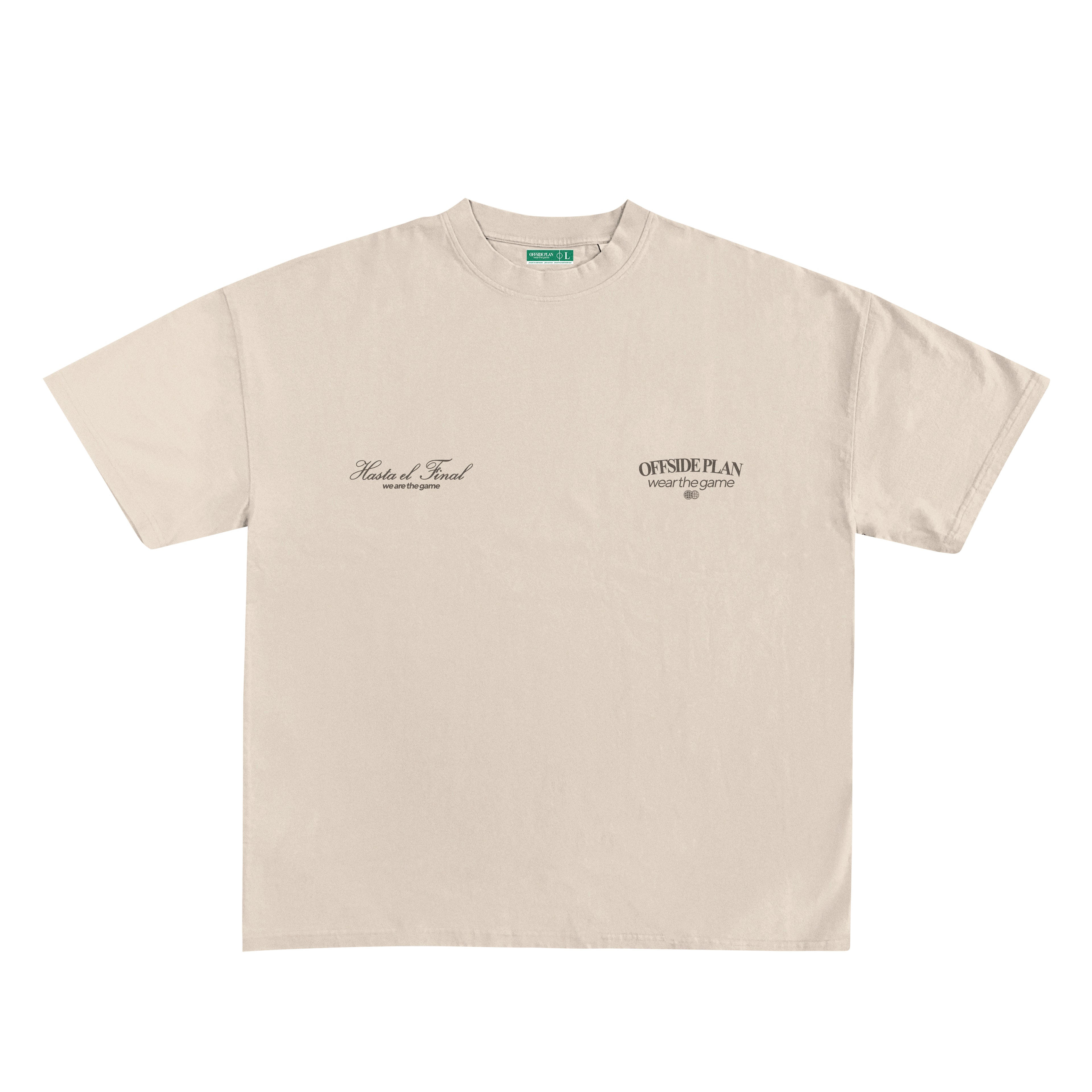 Camiseta "Nacidos para ganar" - Sand