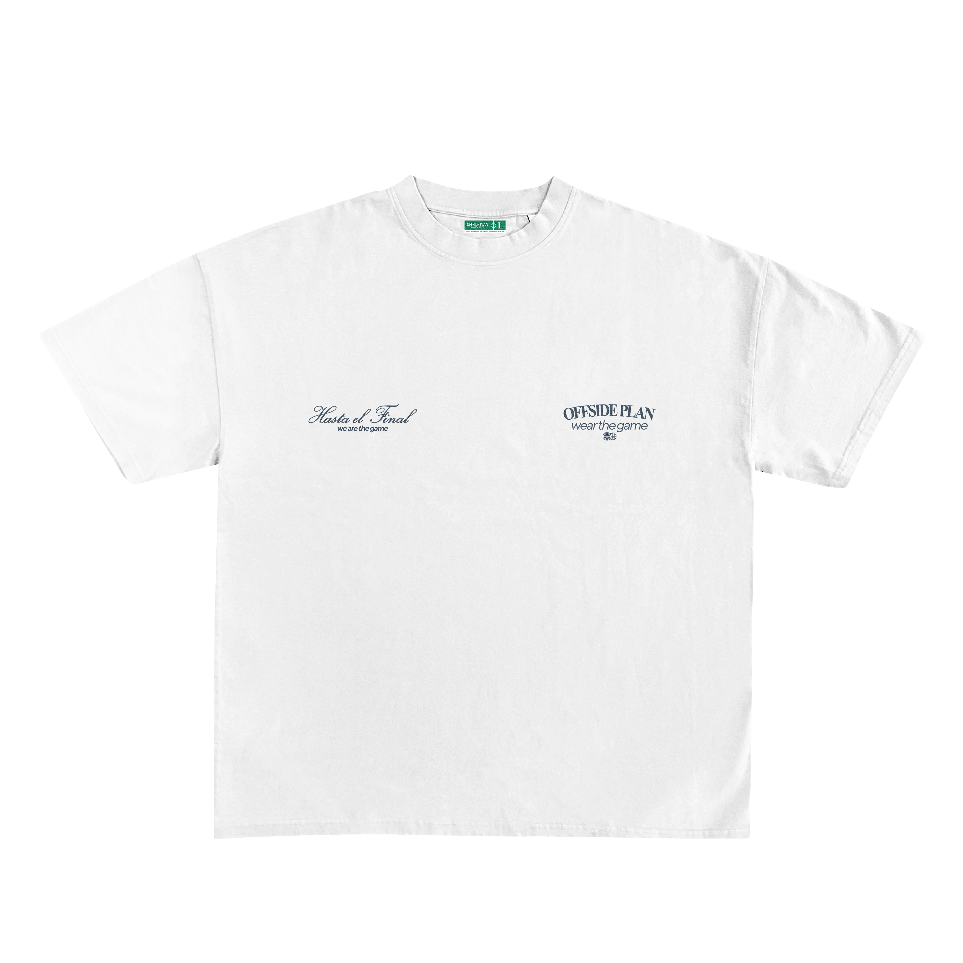 Camiseta "NACIDOS PARA GANAR" - Blanco