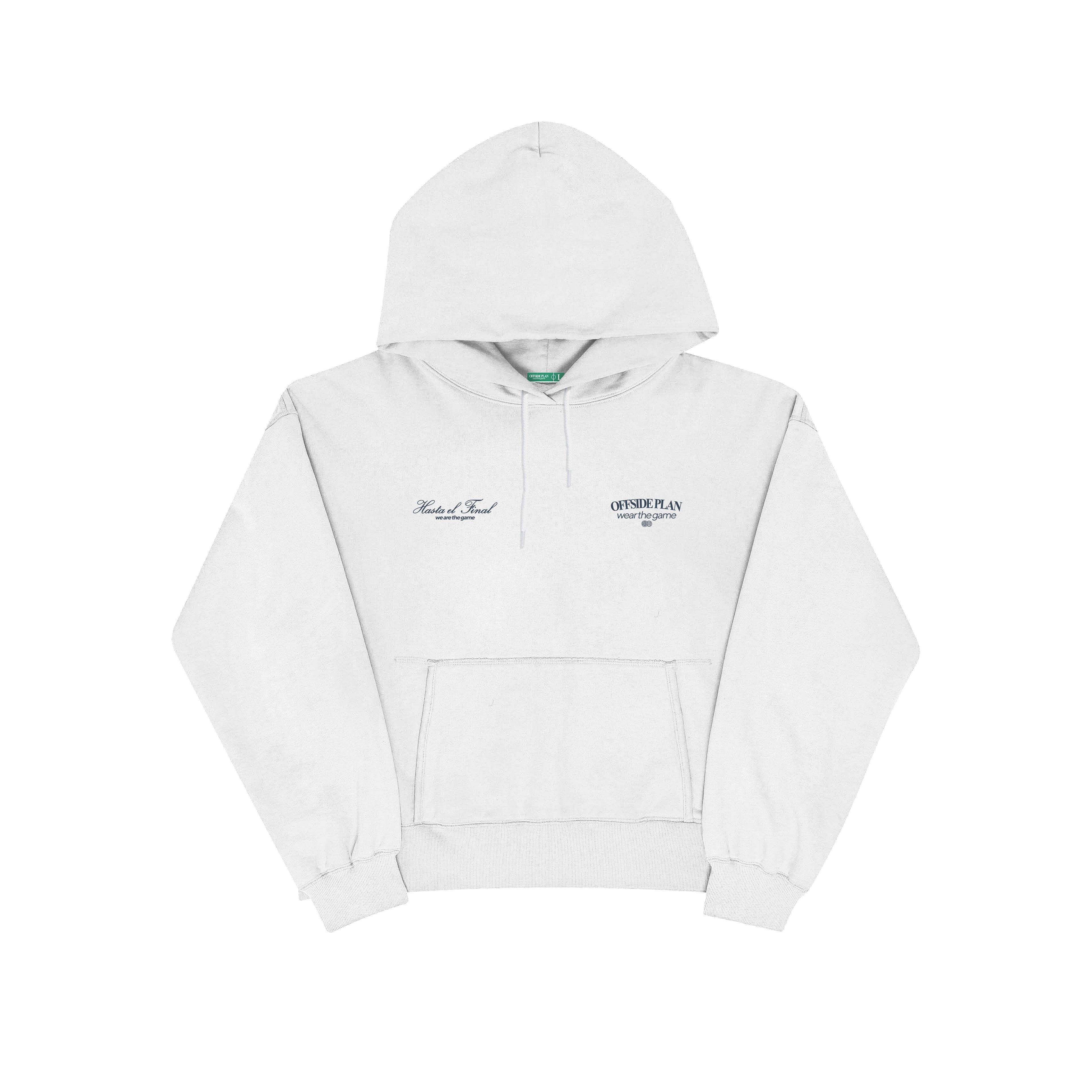 Sudadera "Nacidos para ganar" - Blanco