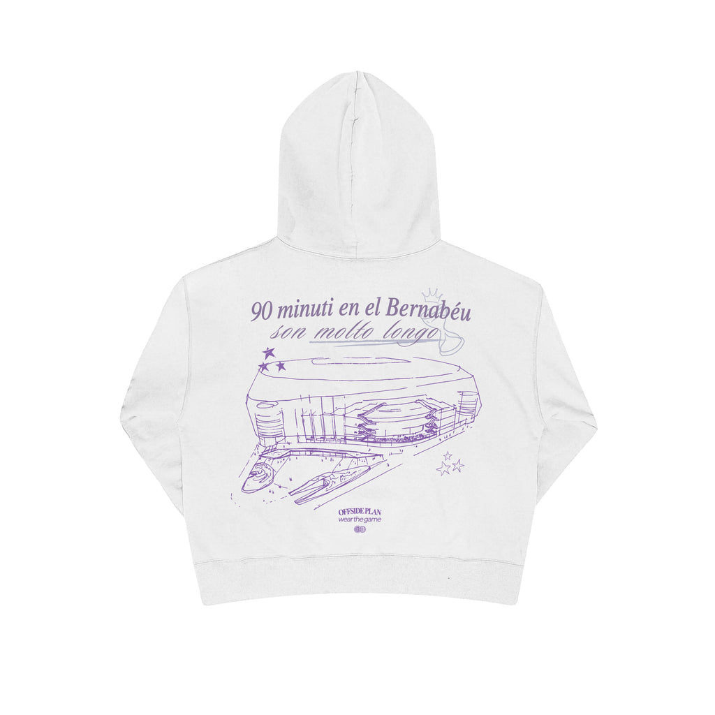 Sudadera "90 minuti" - Blanco
