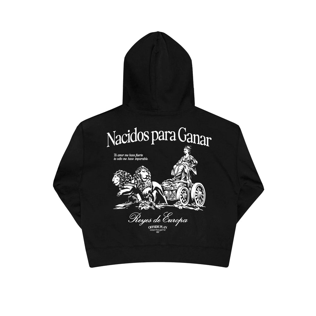 Sudadera "Nacidos para ganar" - Negro