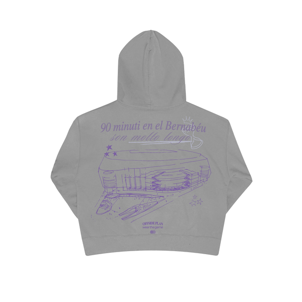 Sudadera "90 minuti" - Gris