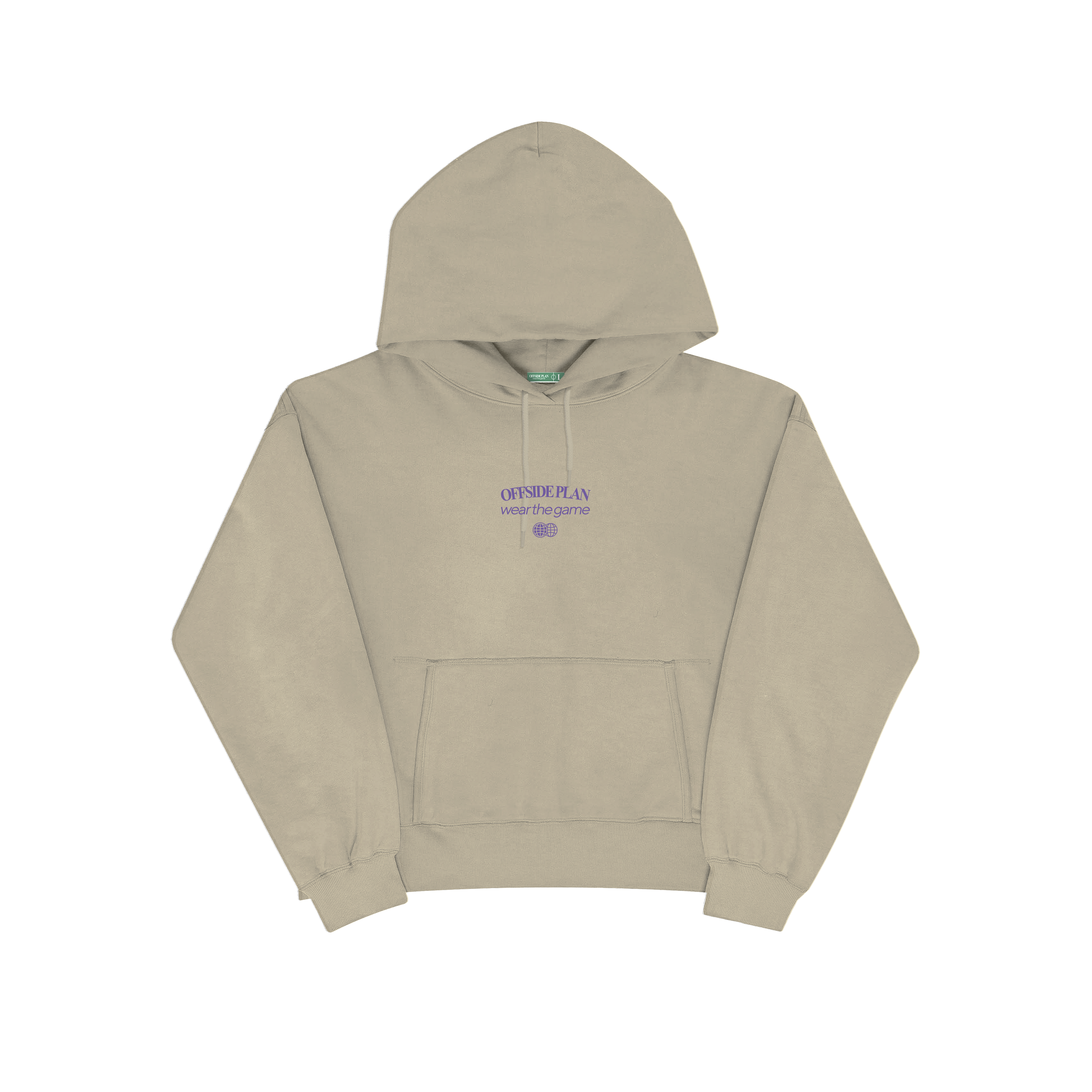 Sudadera "90 minuti" - Sand
