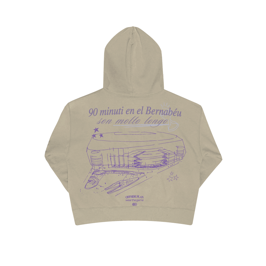 Sudadera "90 minuti" - Sand
