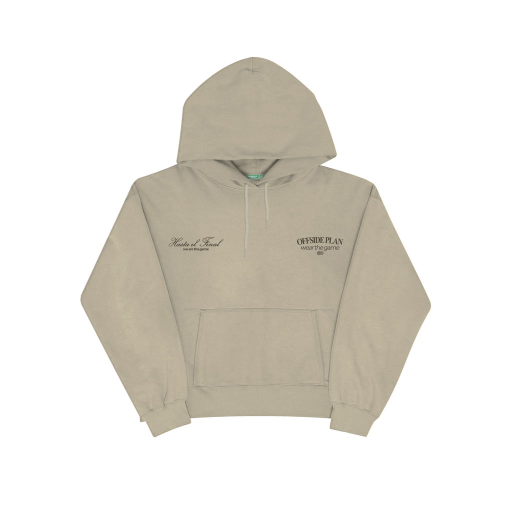 Sudadera "Nacidos para ganar" - Sand